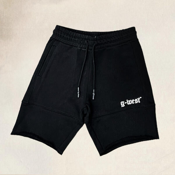  G WEST MENS SHORTS - BLACK