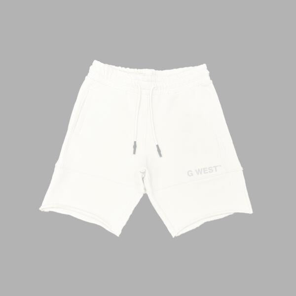  G WEST MENS SHORTS - WHITE