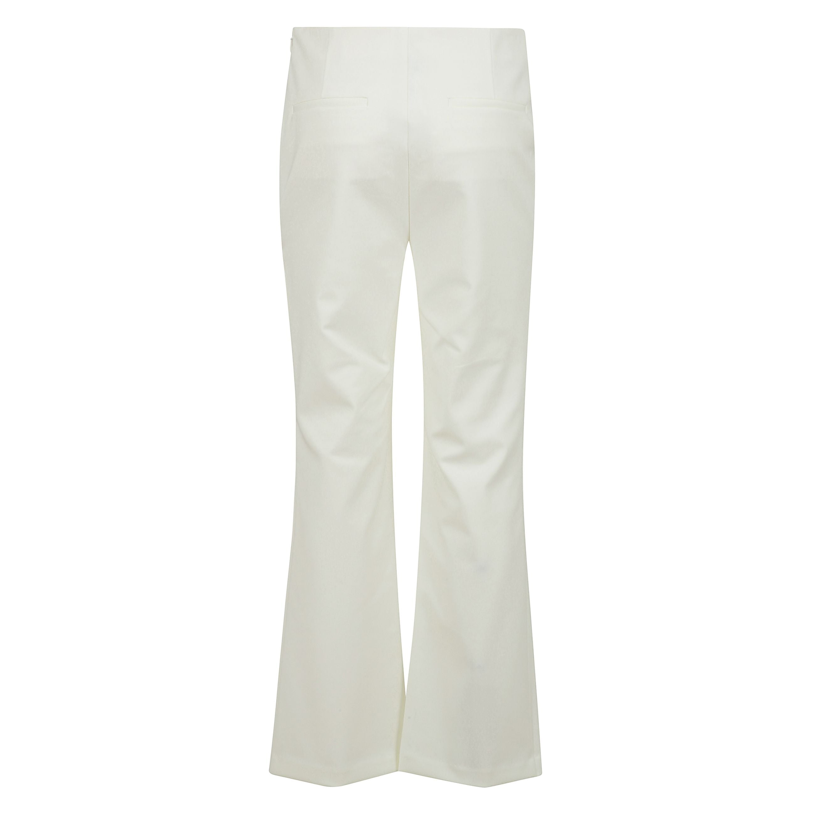 Pantalone michelle crop con chiusura con zip laterale