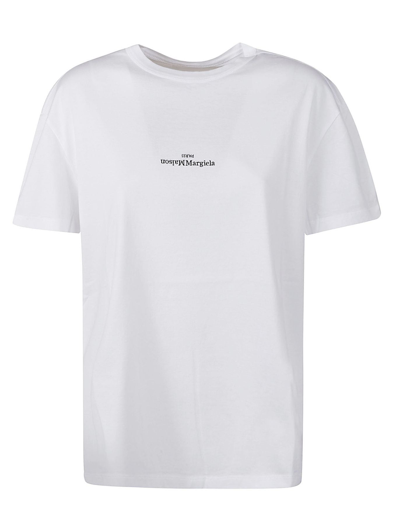 Embroidered-logo cotton t-shirt