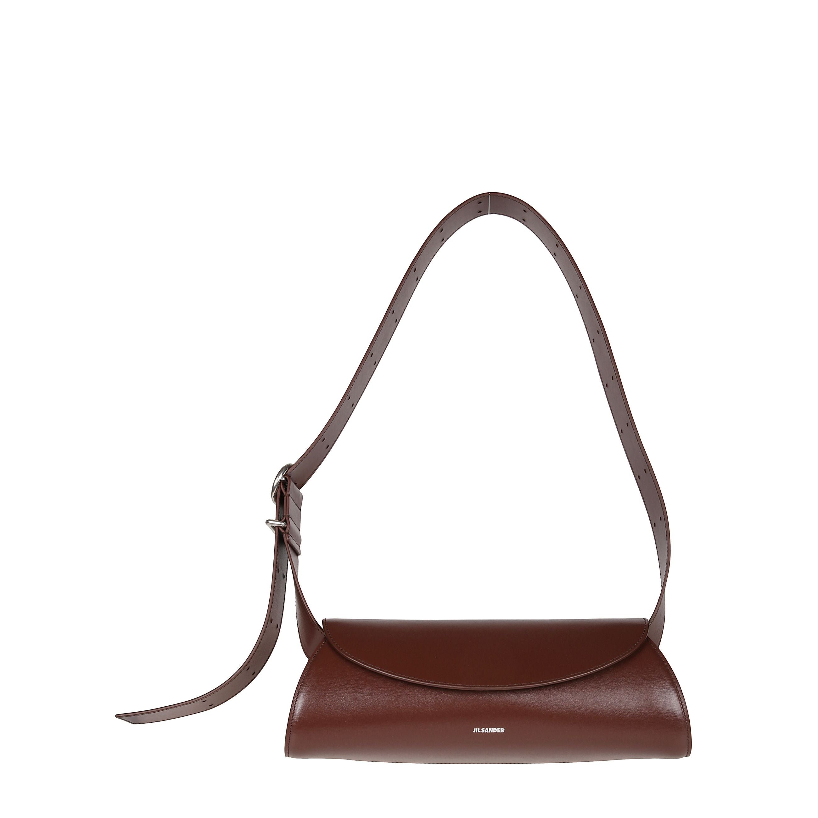 Borsa piccola cannolo in pelle