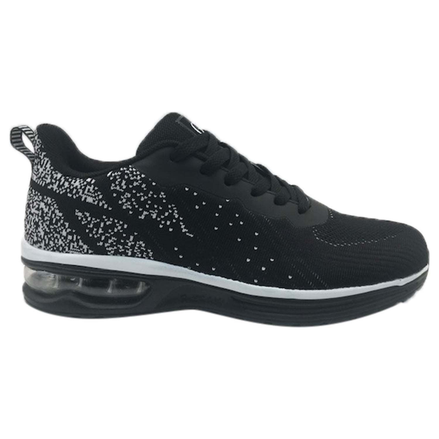 G WEST MENS  SPLATTER LACE UP RUNNING SHOES