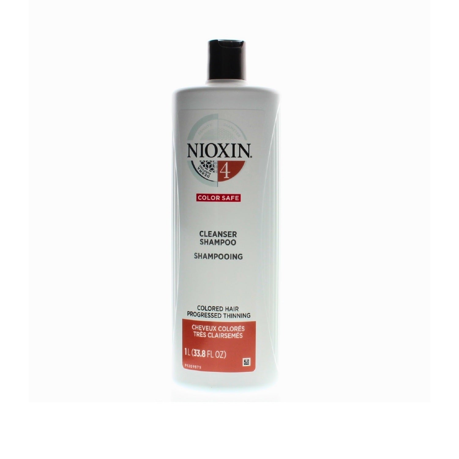 Nioxin System 4 Cleanser Shampoo, Fine Hair 33.8oz/1 Liter