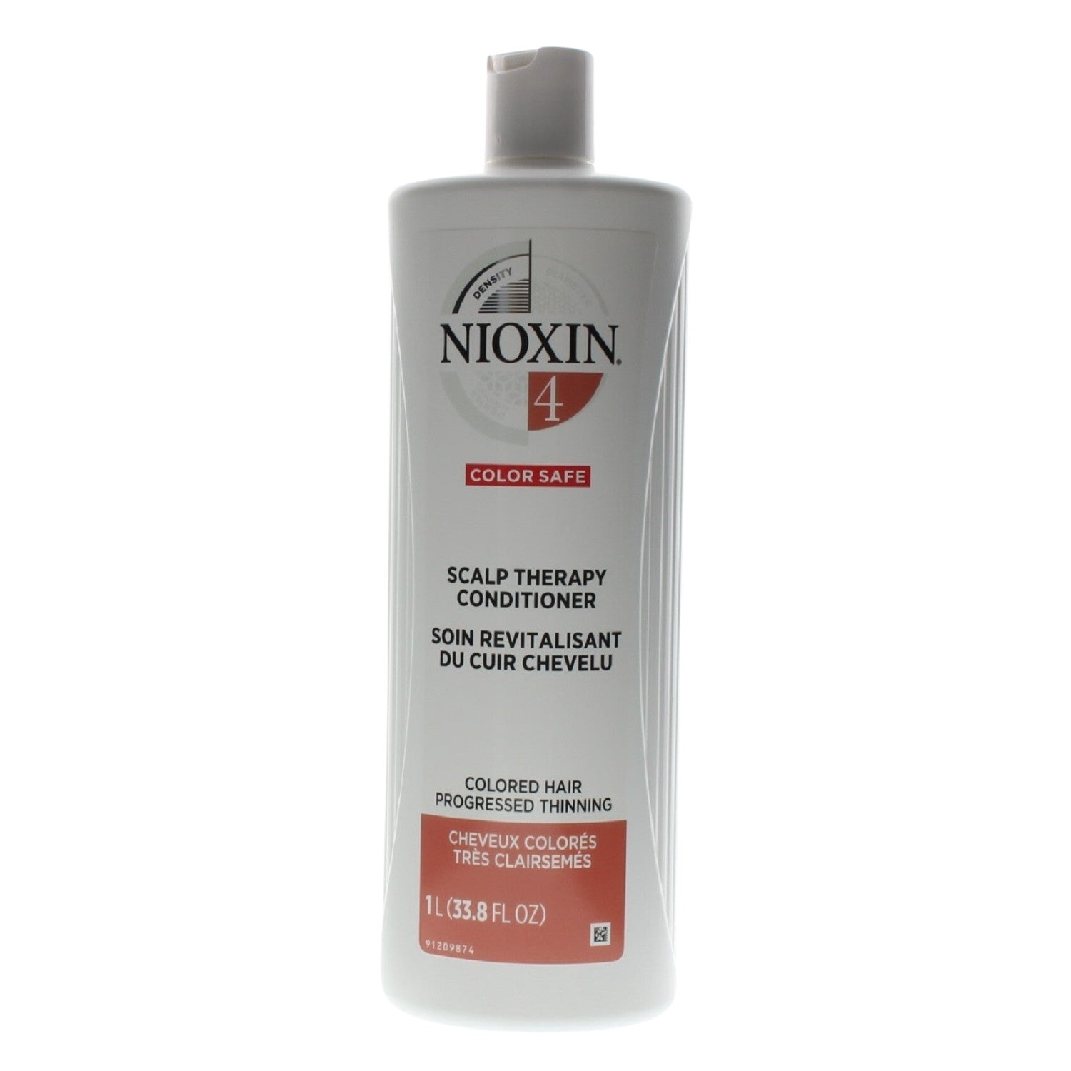 Nioxin System 4 Scalp Therapy Conditioner, Fine Hair 33.8oz/1 Liter