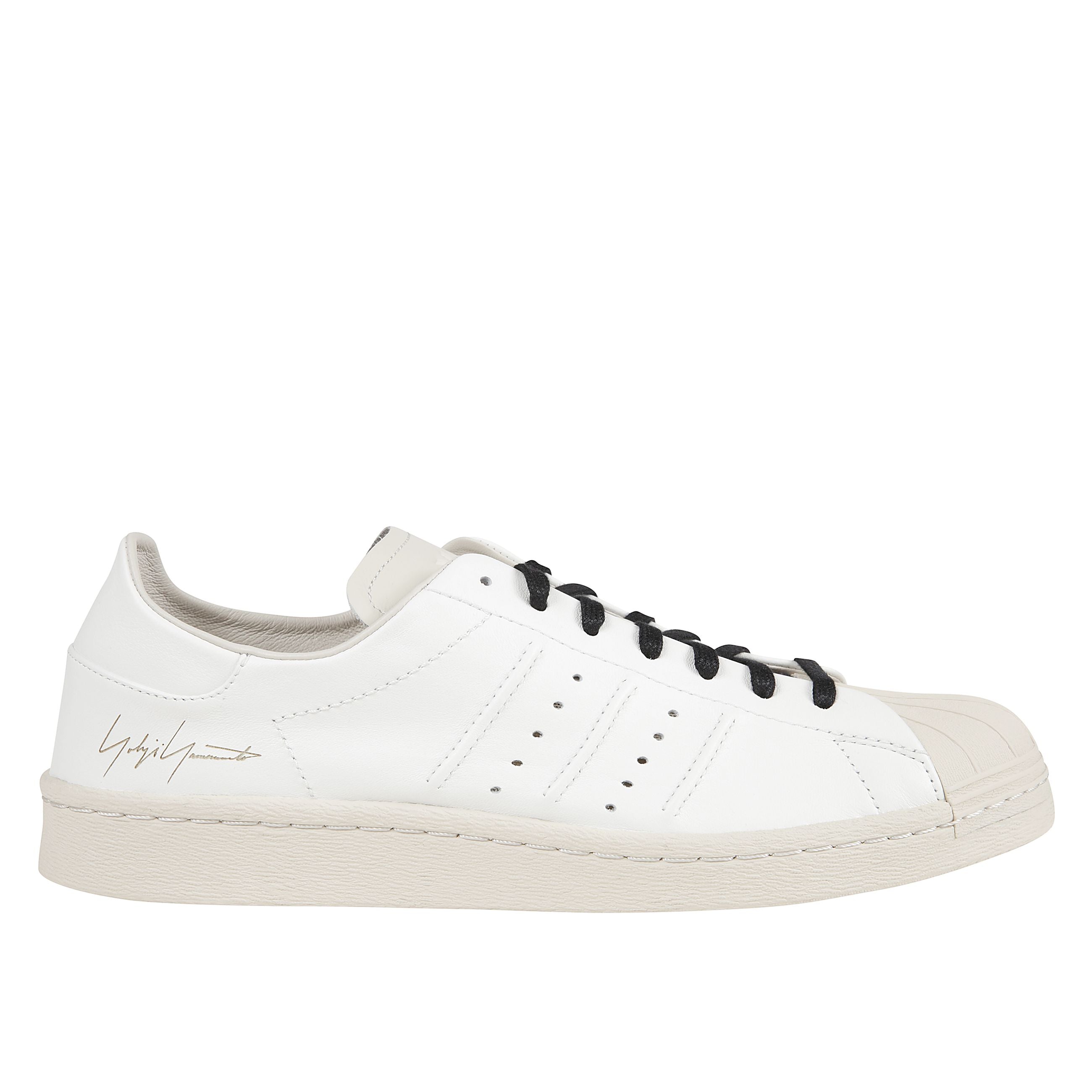 Sneakers superstar con chiusura frontale e dettaglio traforato