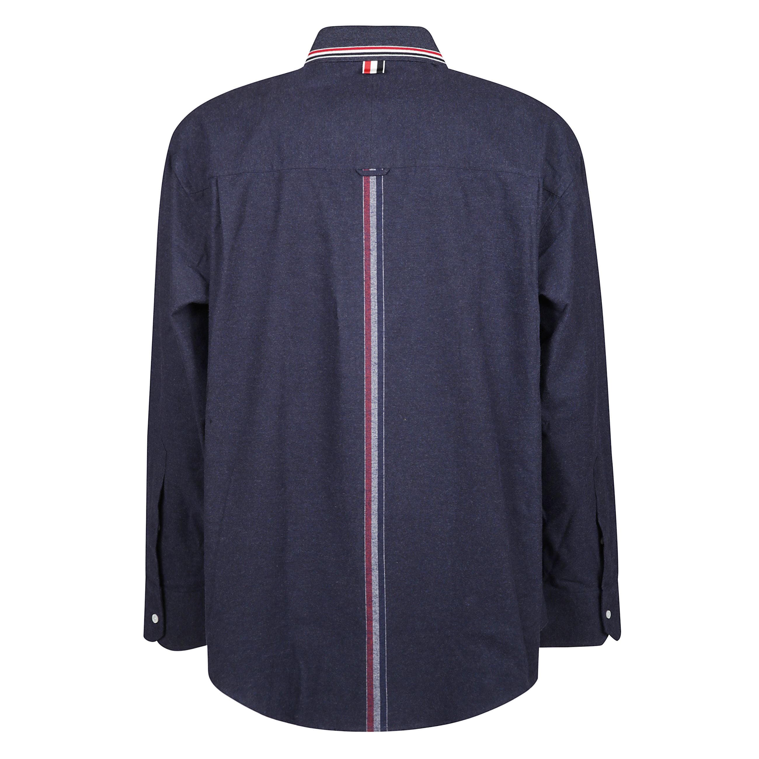 Giacca-camicia in cotone, dettaglio a righe