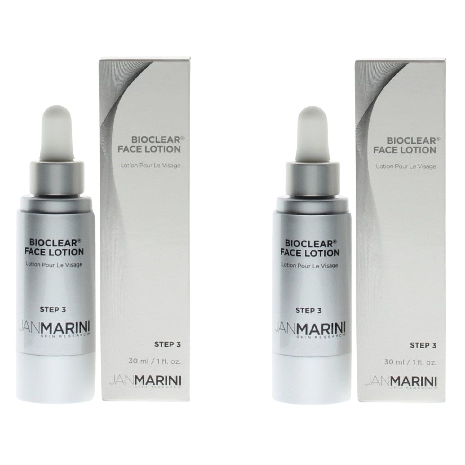 Jan Marini Skin Research Bioclear Face Lotion 1oz/30ml (2 Pack)