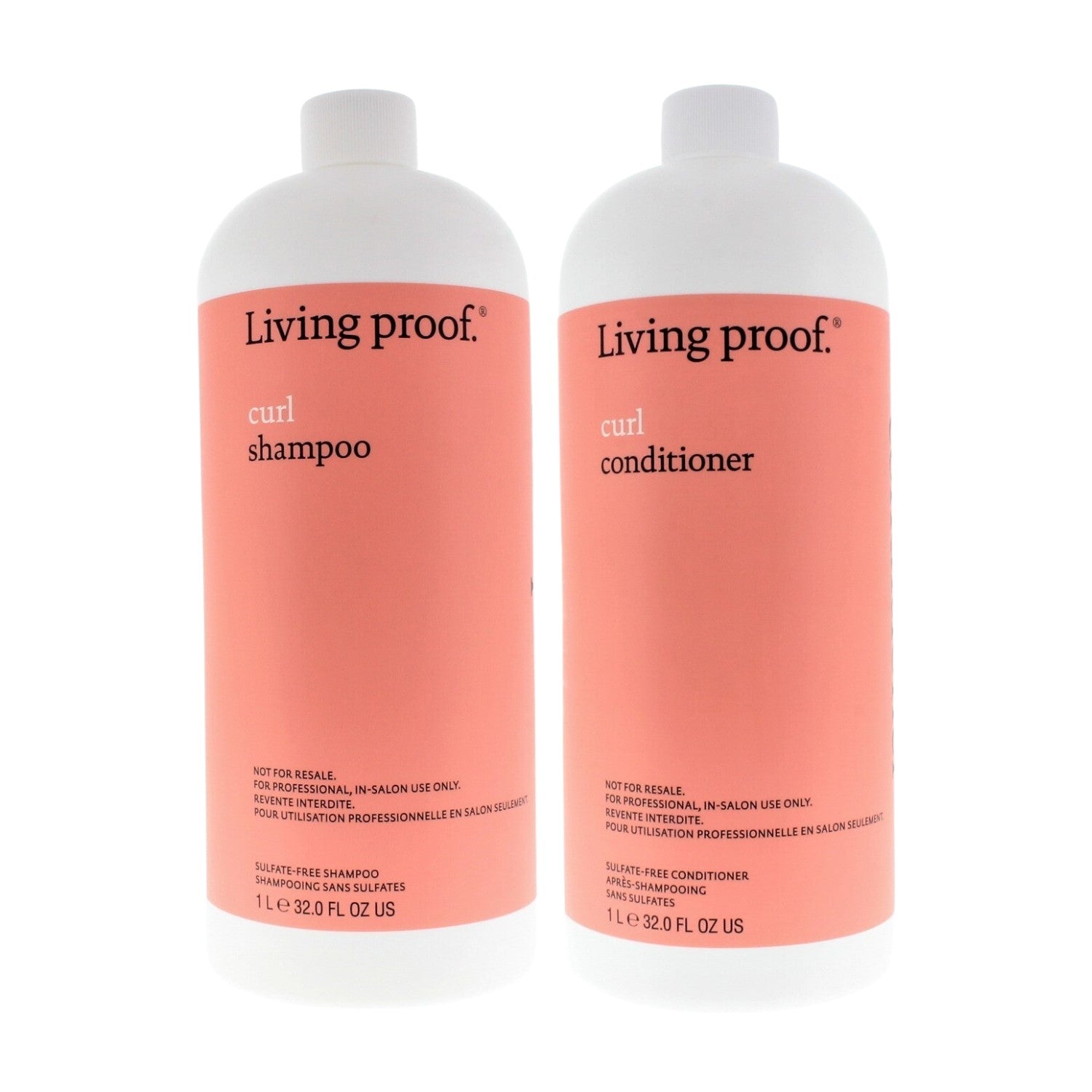 Living Proof Curl Shampoo and Conditioner Liter/32oz Duo