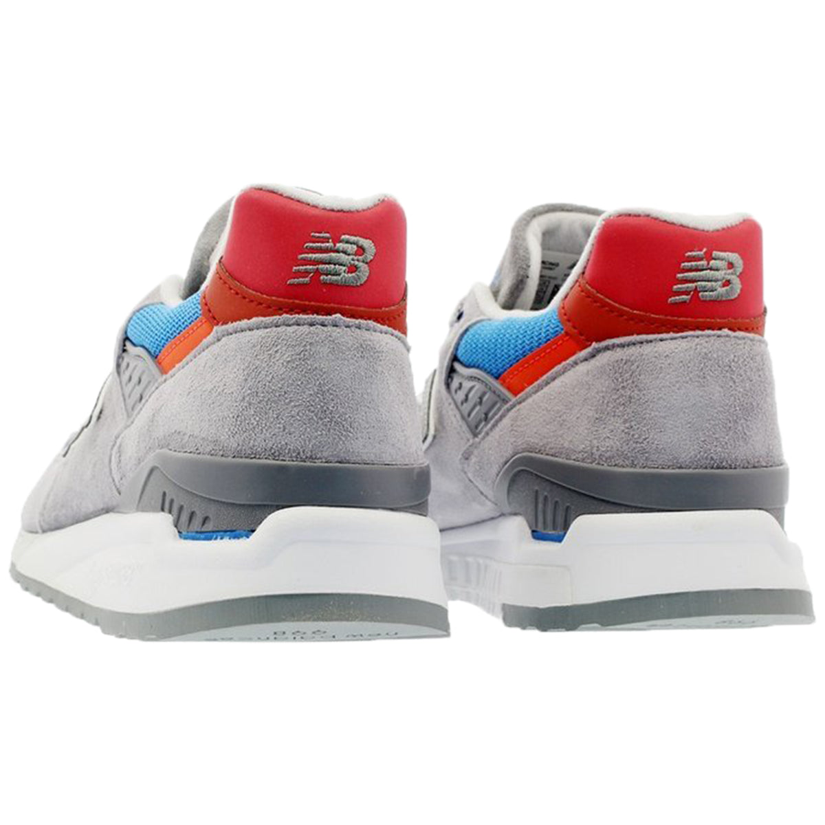 New Balance 998 Grey Light Blue Red