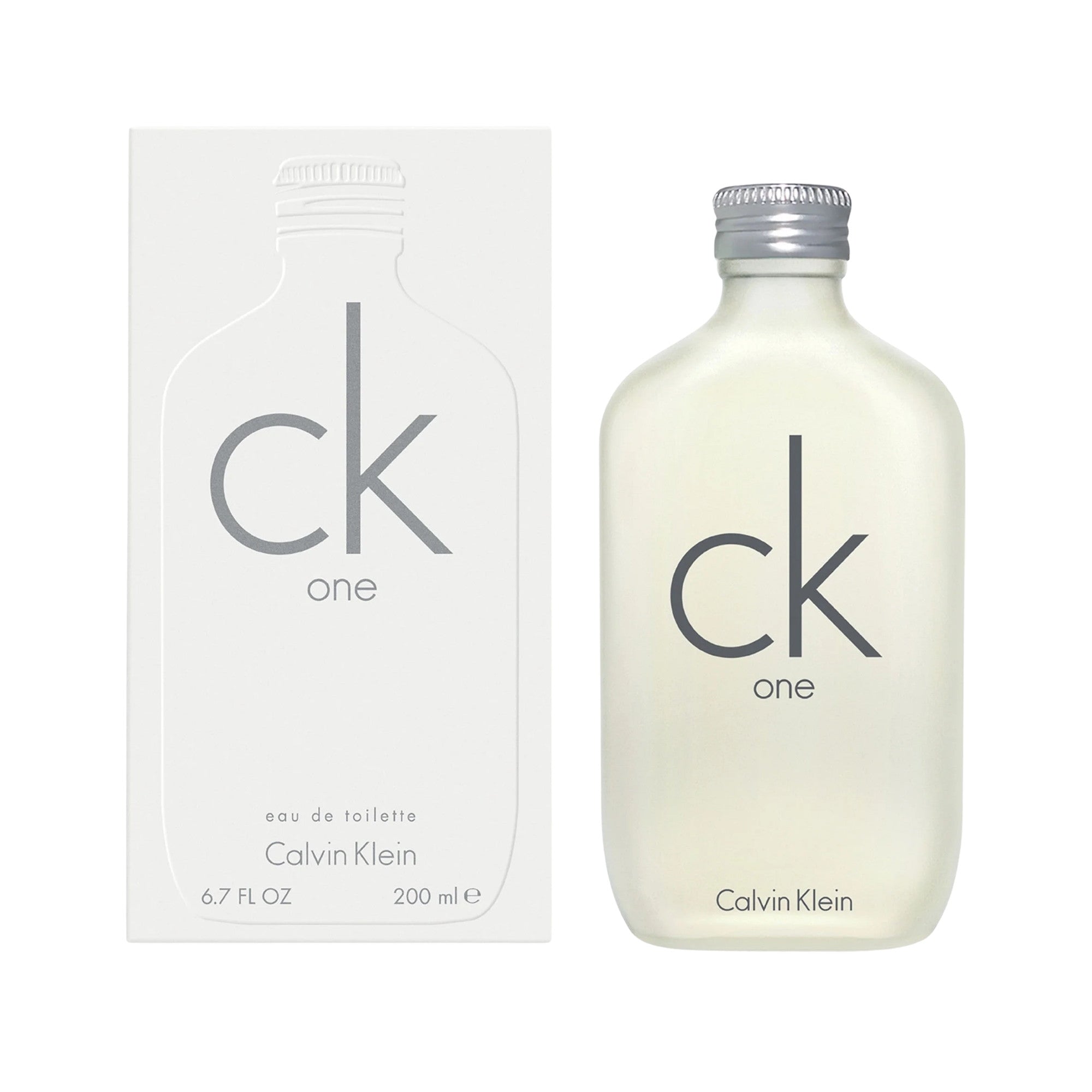 Calvin Klein Ck One Eau De Toilette for Unisex  6.7oz/200ml