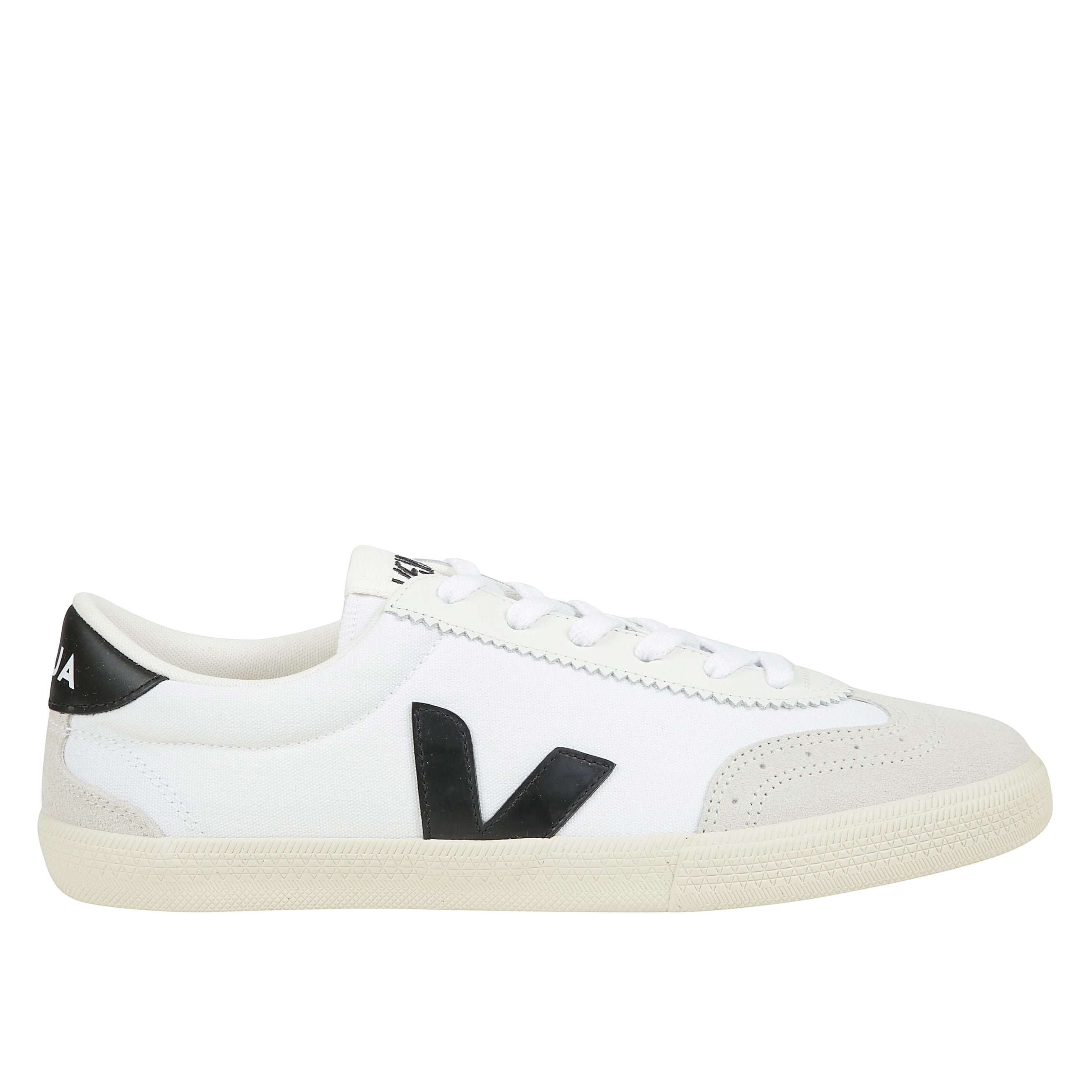 Scarpe da tennis realizzate in pelle scamosciata e tessuto con toppa con logo sulla linguetta e sul lato