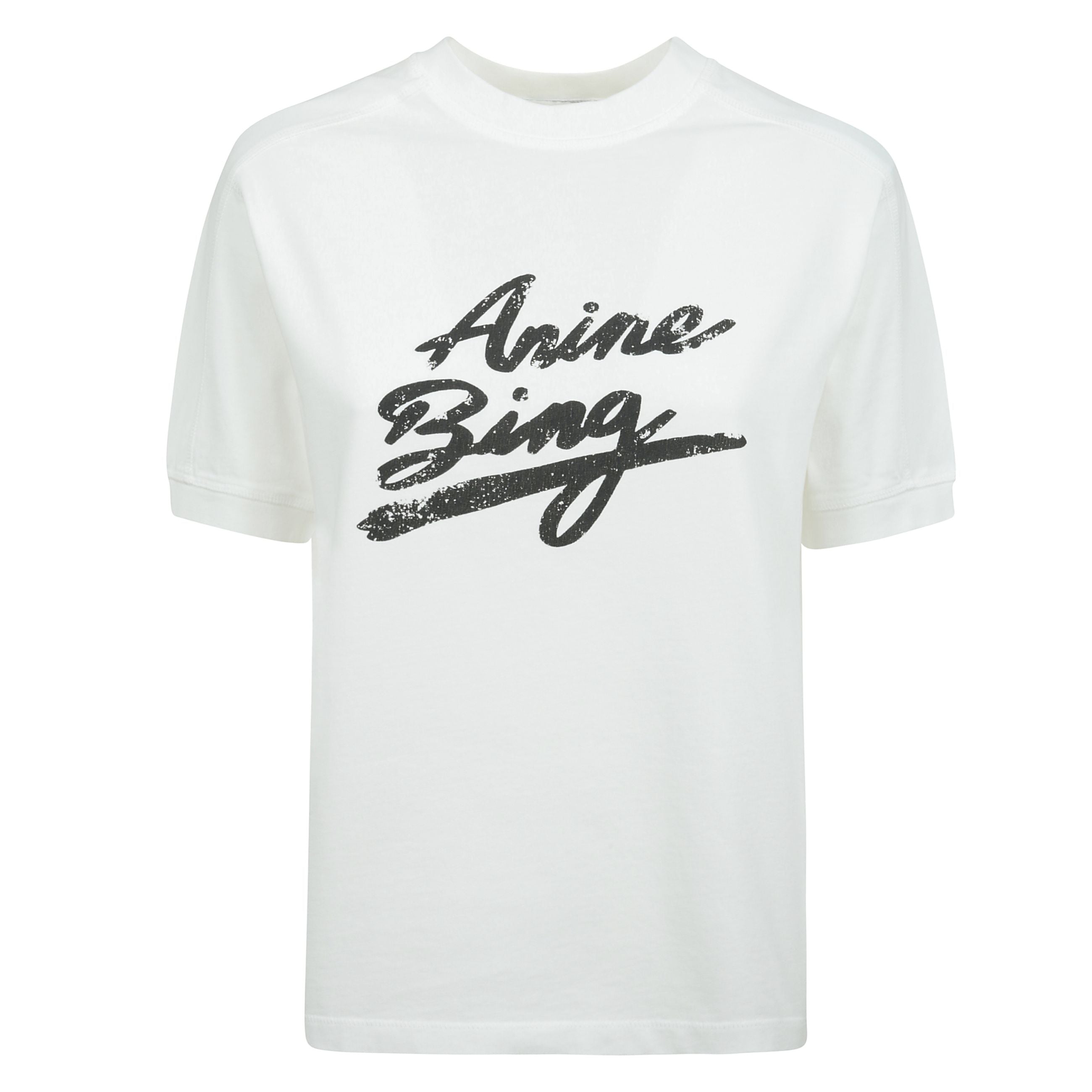 T-shirt jaylin in cotone a girocollo con grafica a contrasto