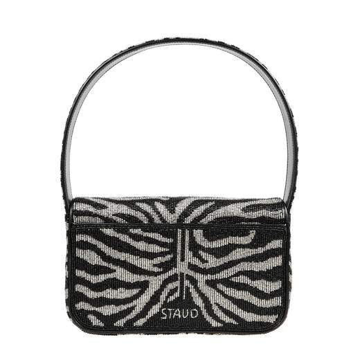 Borsa a spalla con perline.