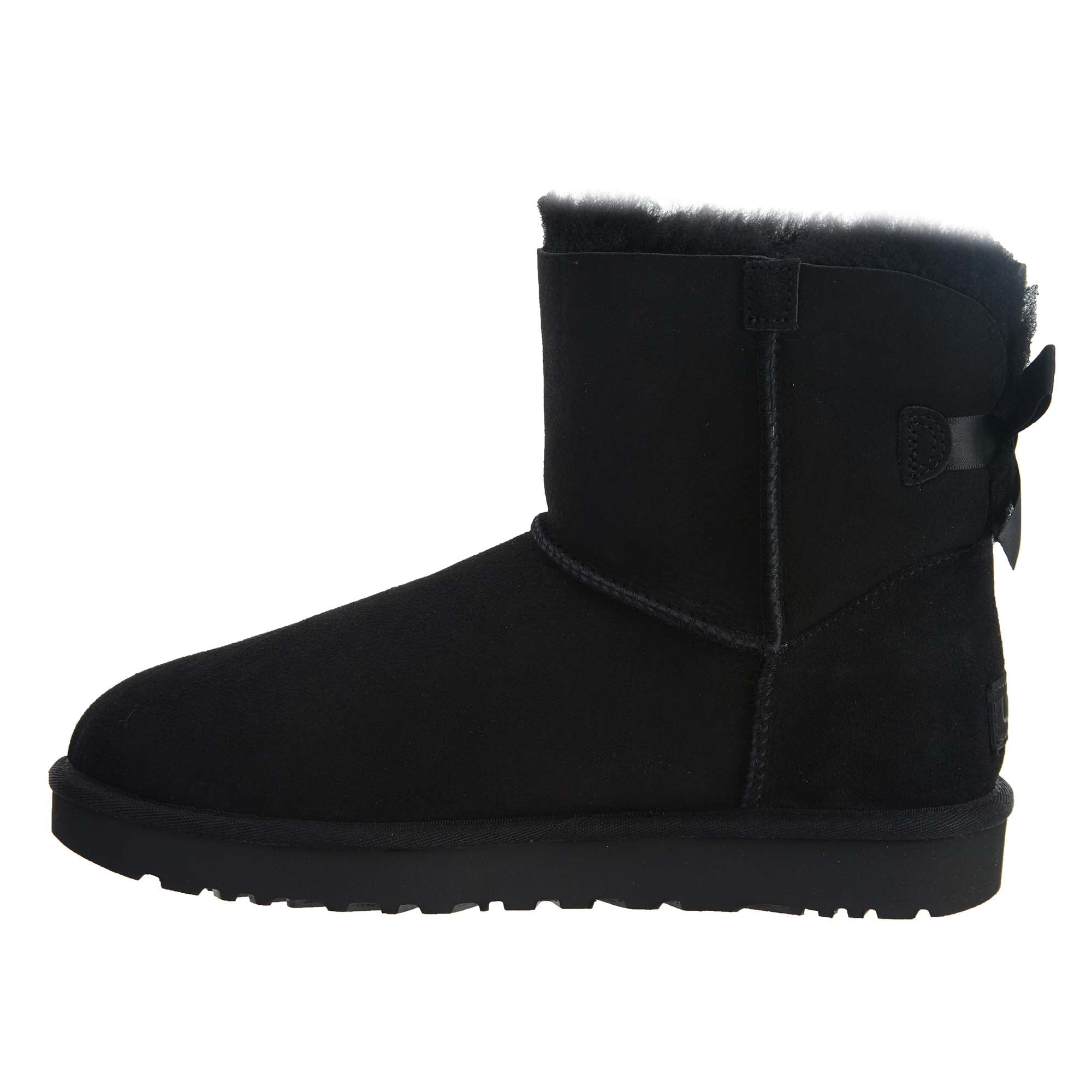 UGG Mini Bailey Bow II Black (Women's)