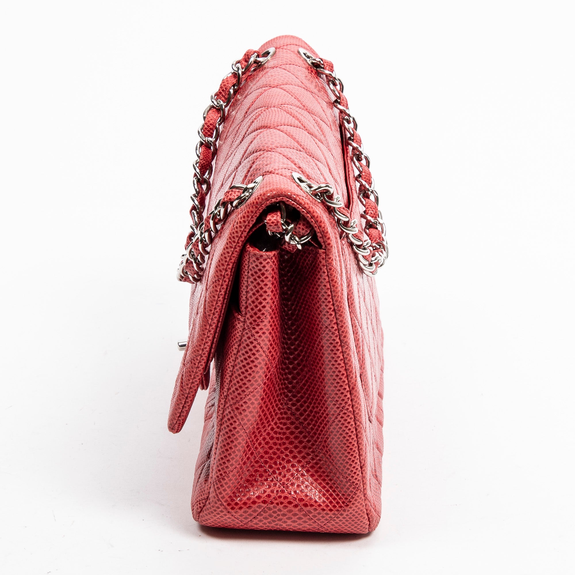 Ltd. Ed. Lizard Skin Jumbo Classic Double Flap 