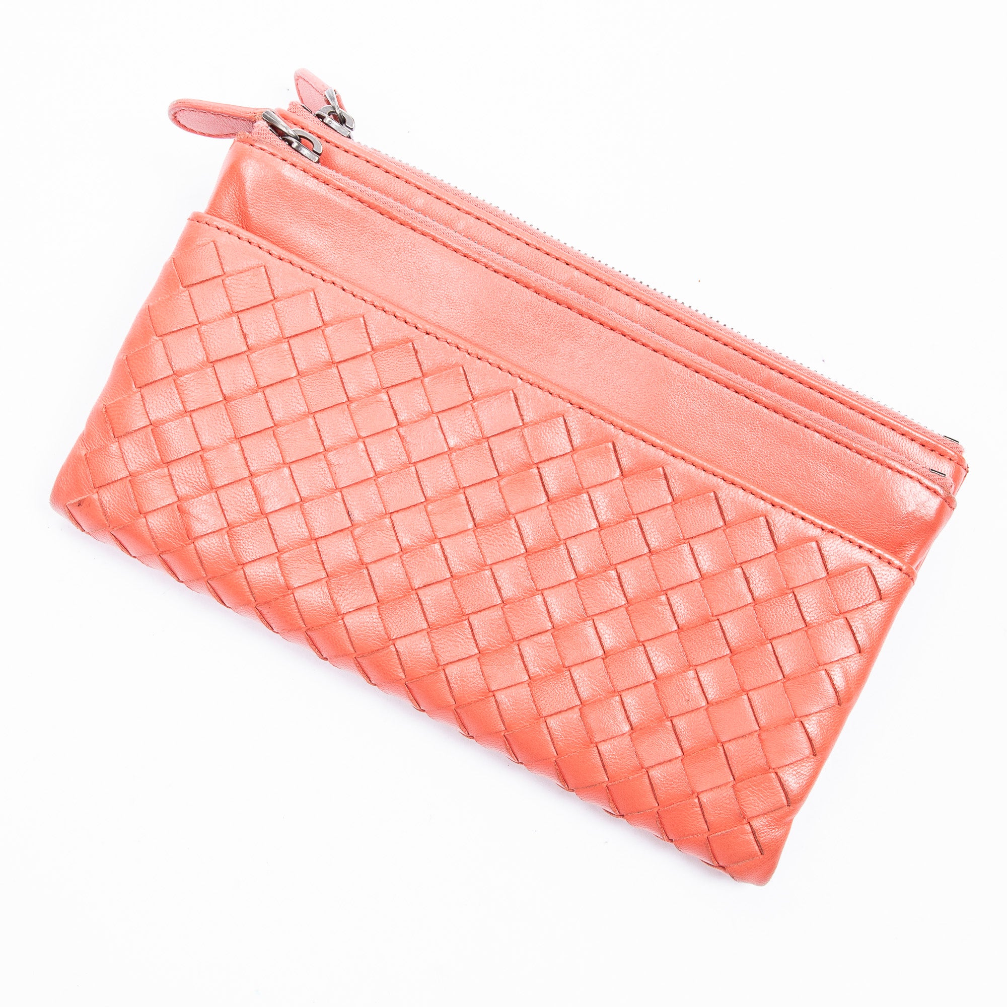 Double Zip Clutch Wallet 