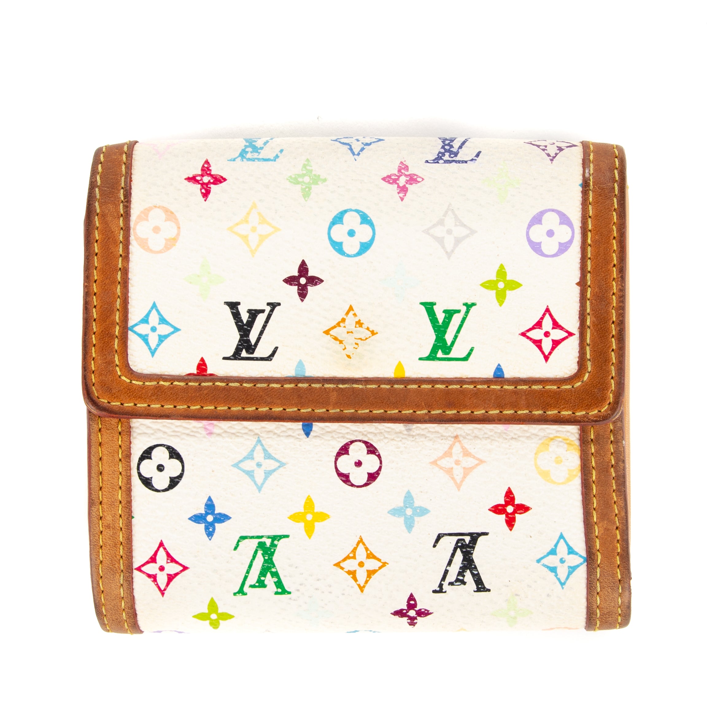 Ltd. Ed. Takashi Murakami Multicolore Elise Wallet 