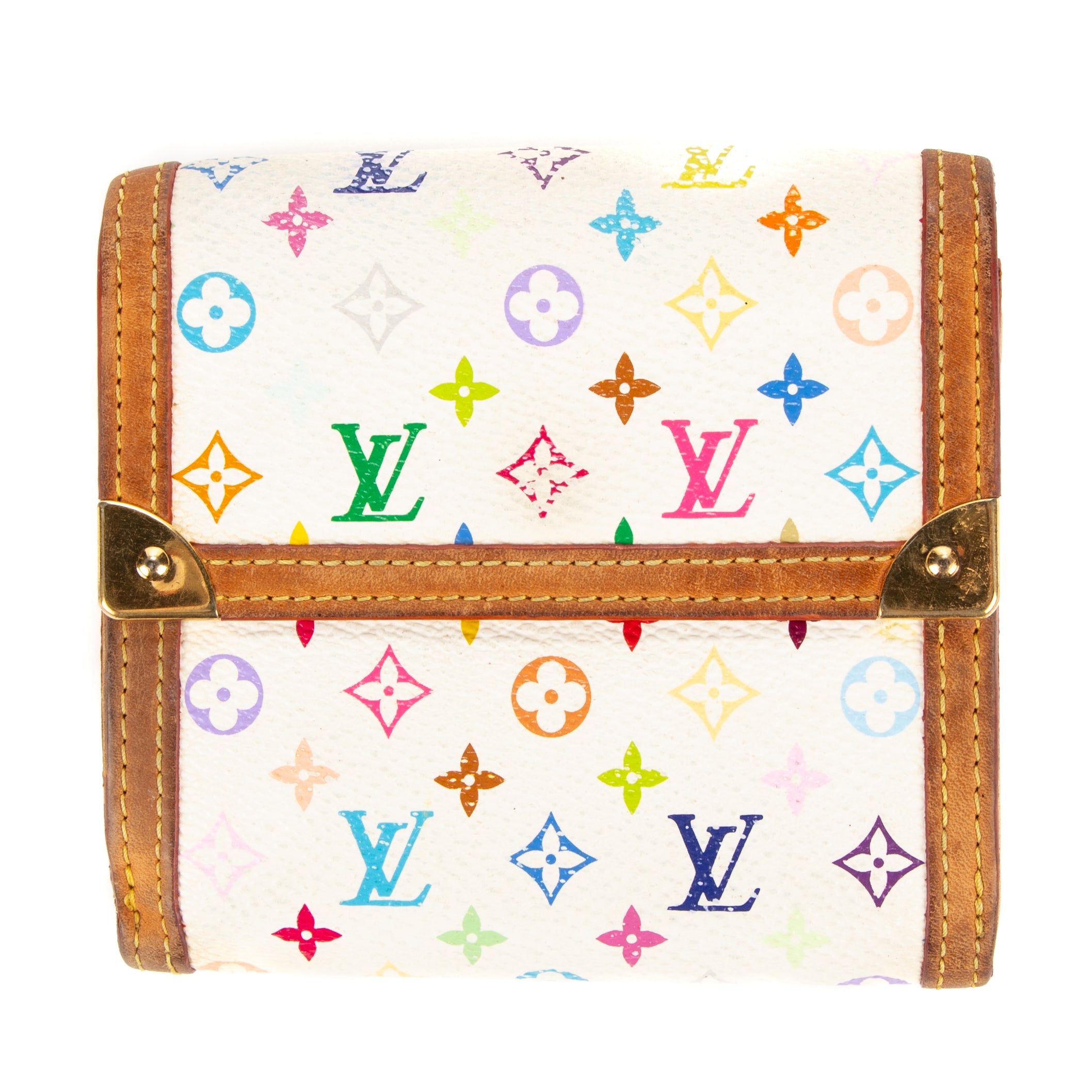 Ltd. Ed. Takashi Murakami Multicolore Elise Wallet 