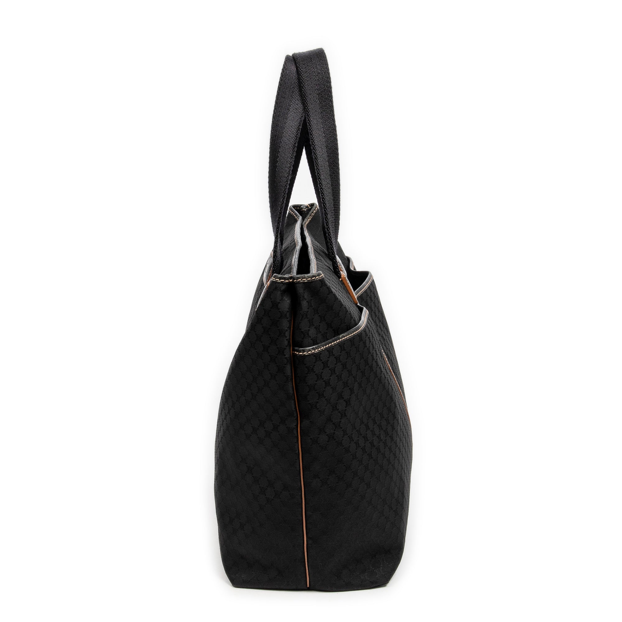 Large Double Front Pockets Zip Tote 