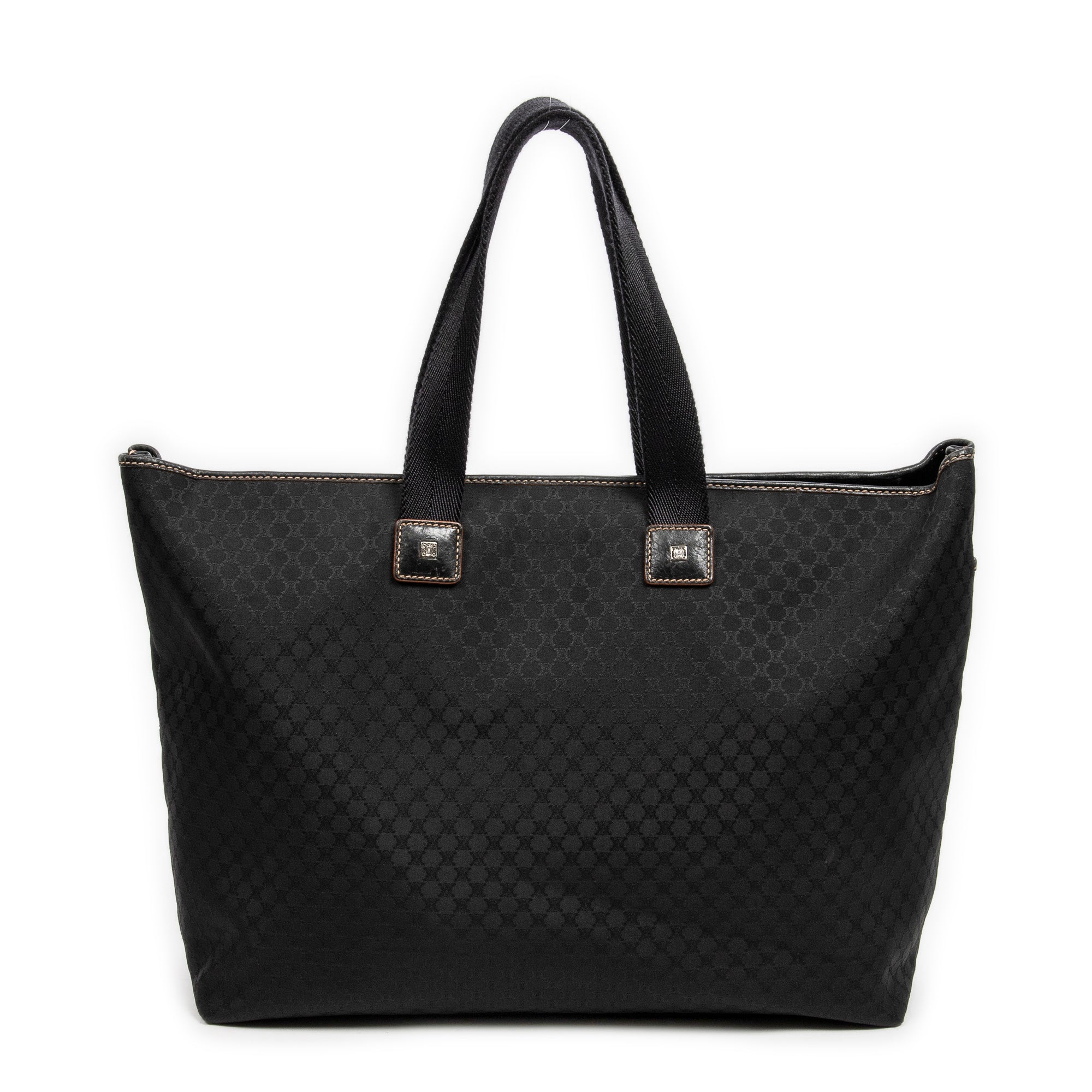 Large Double Front Pockets Zip Tote 