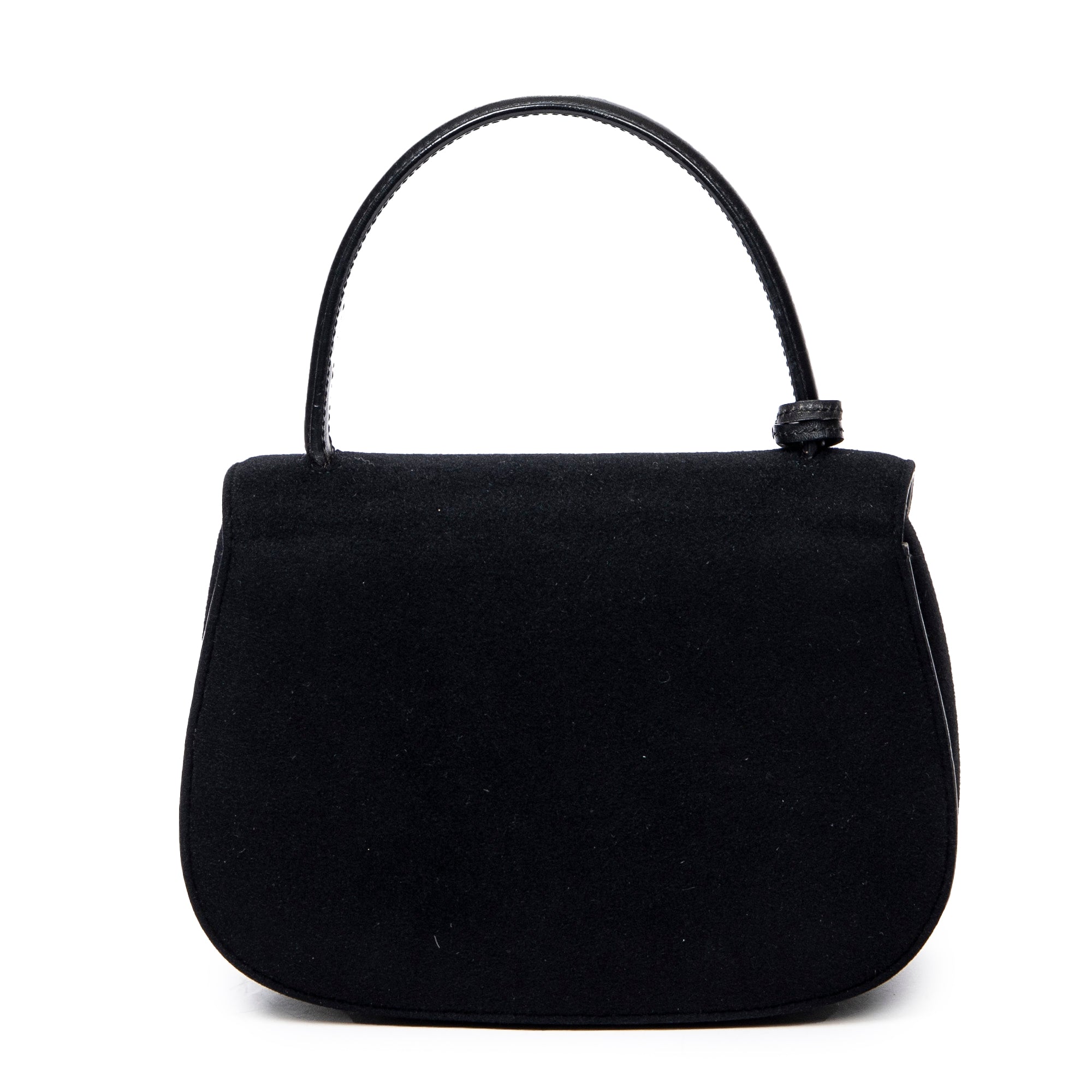 Small Top Handle Flap Satchel 