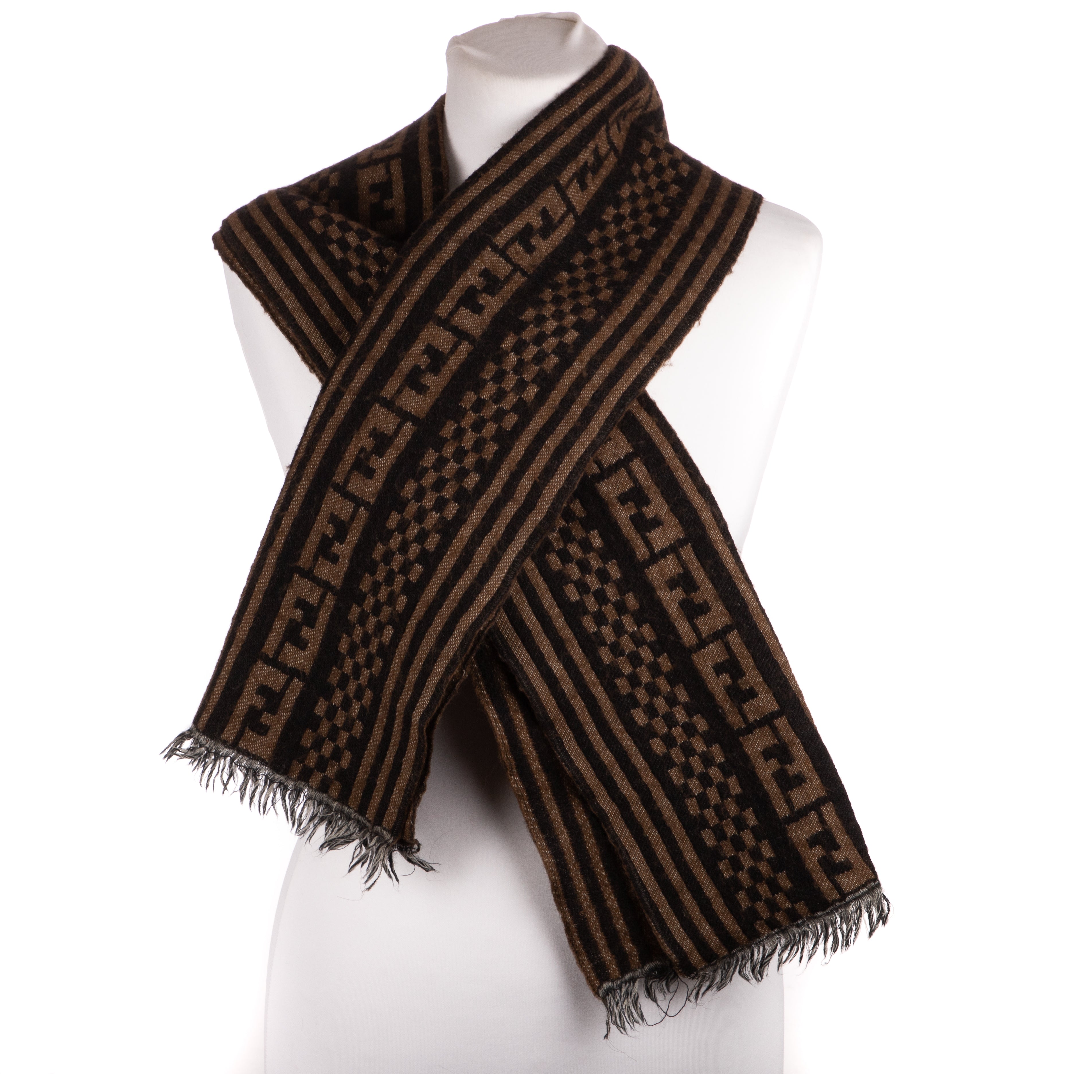 Zucca Monogram Muffler 