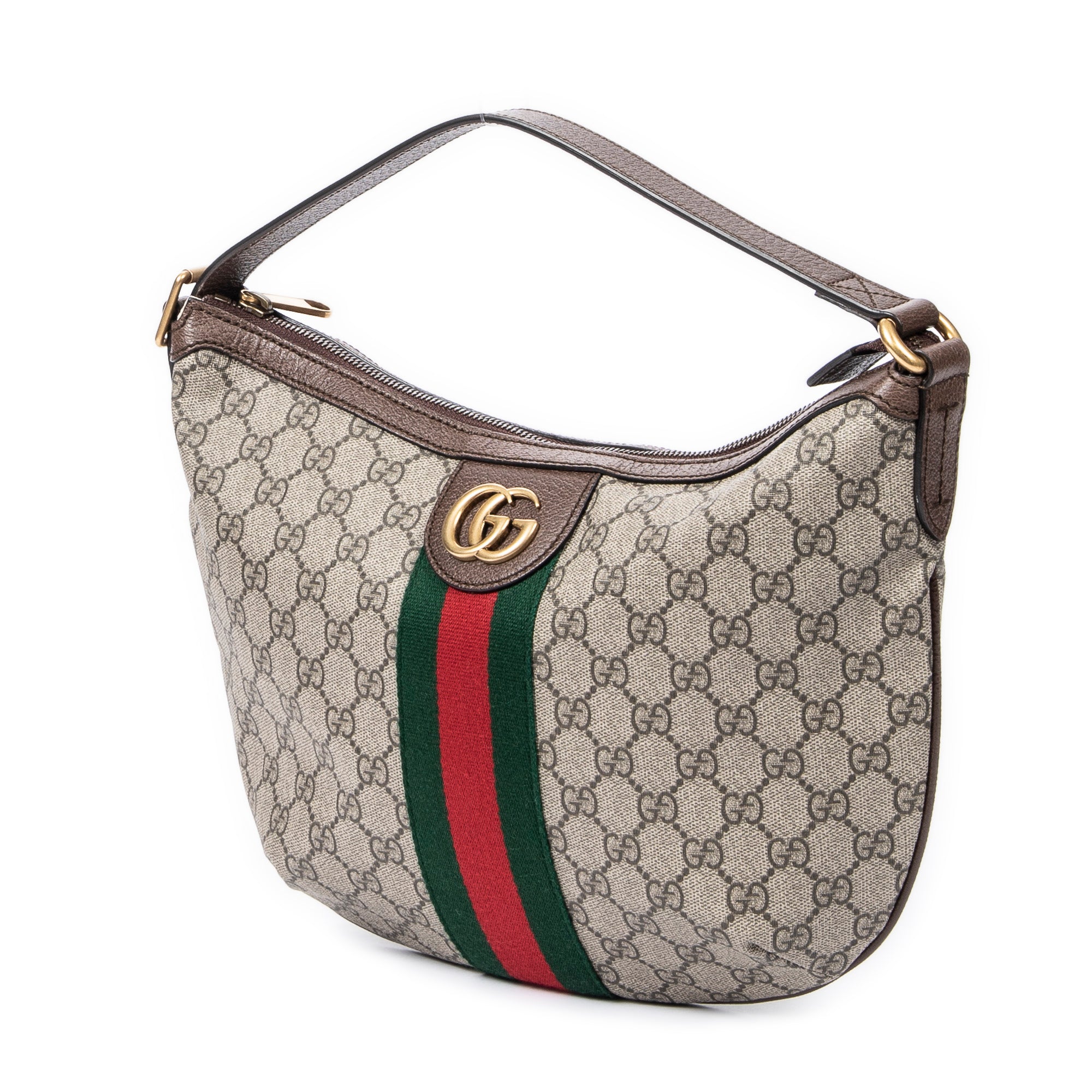 Web Small Ophidia Half Moon Crossbody 