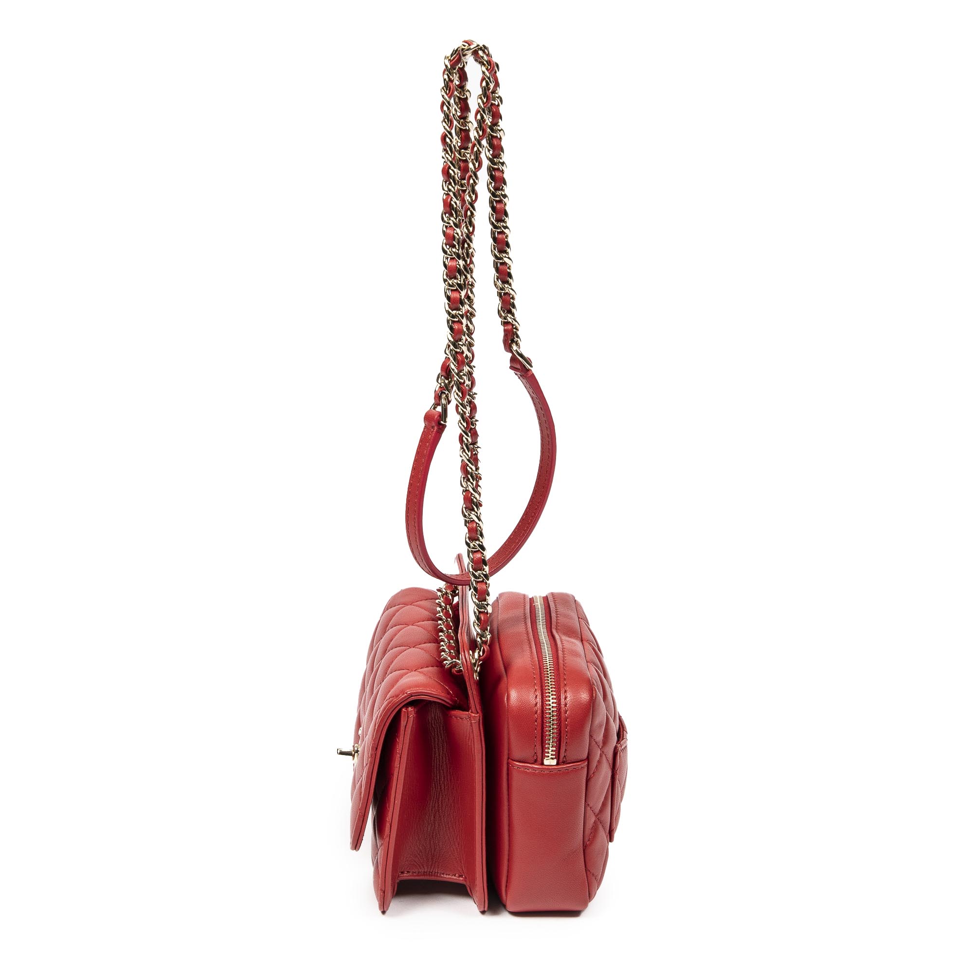 Mini Back To Back Flap Chain 