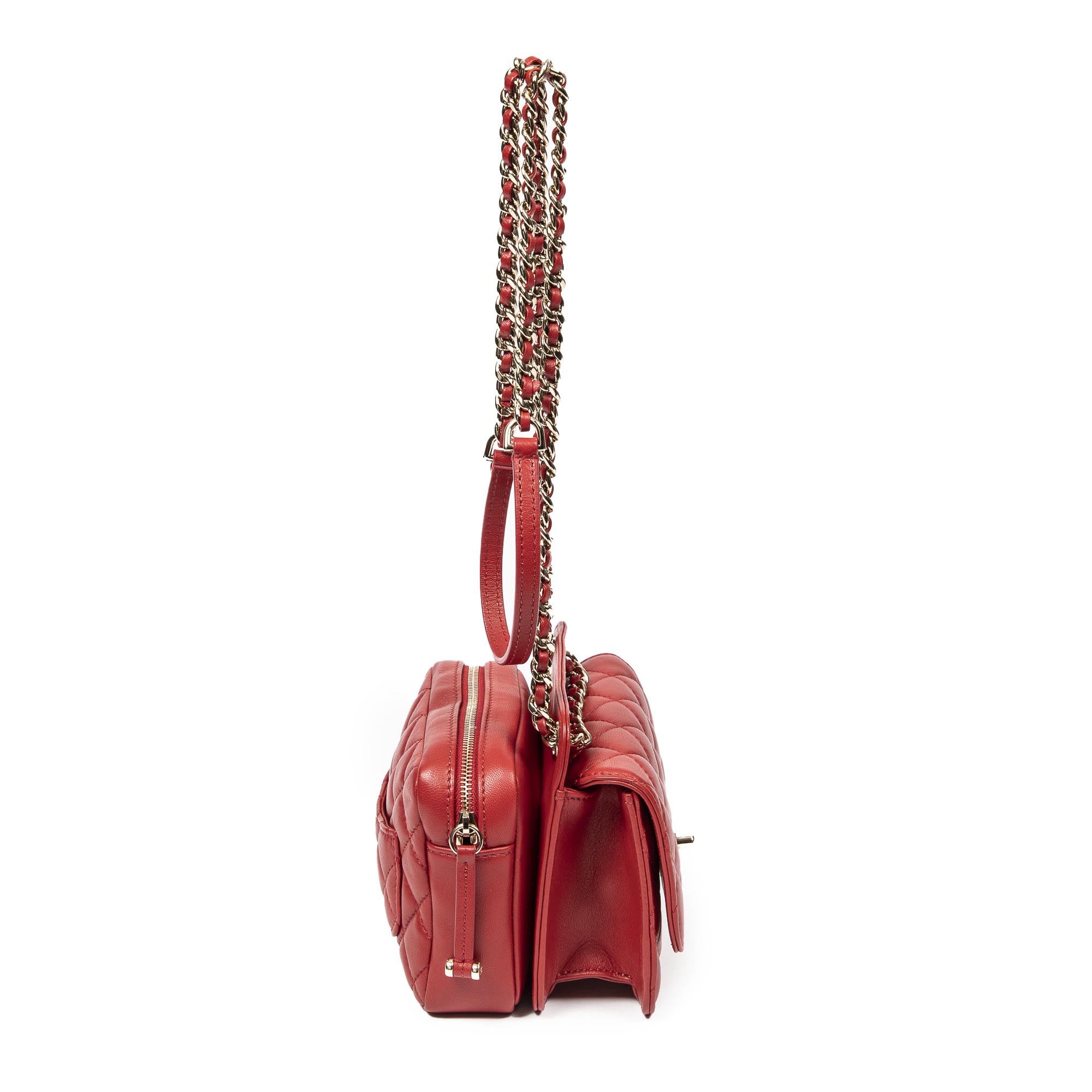 Mini Back To Back Flap Chain 