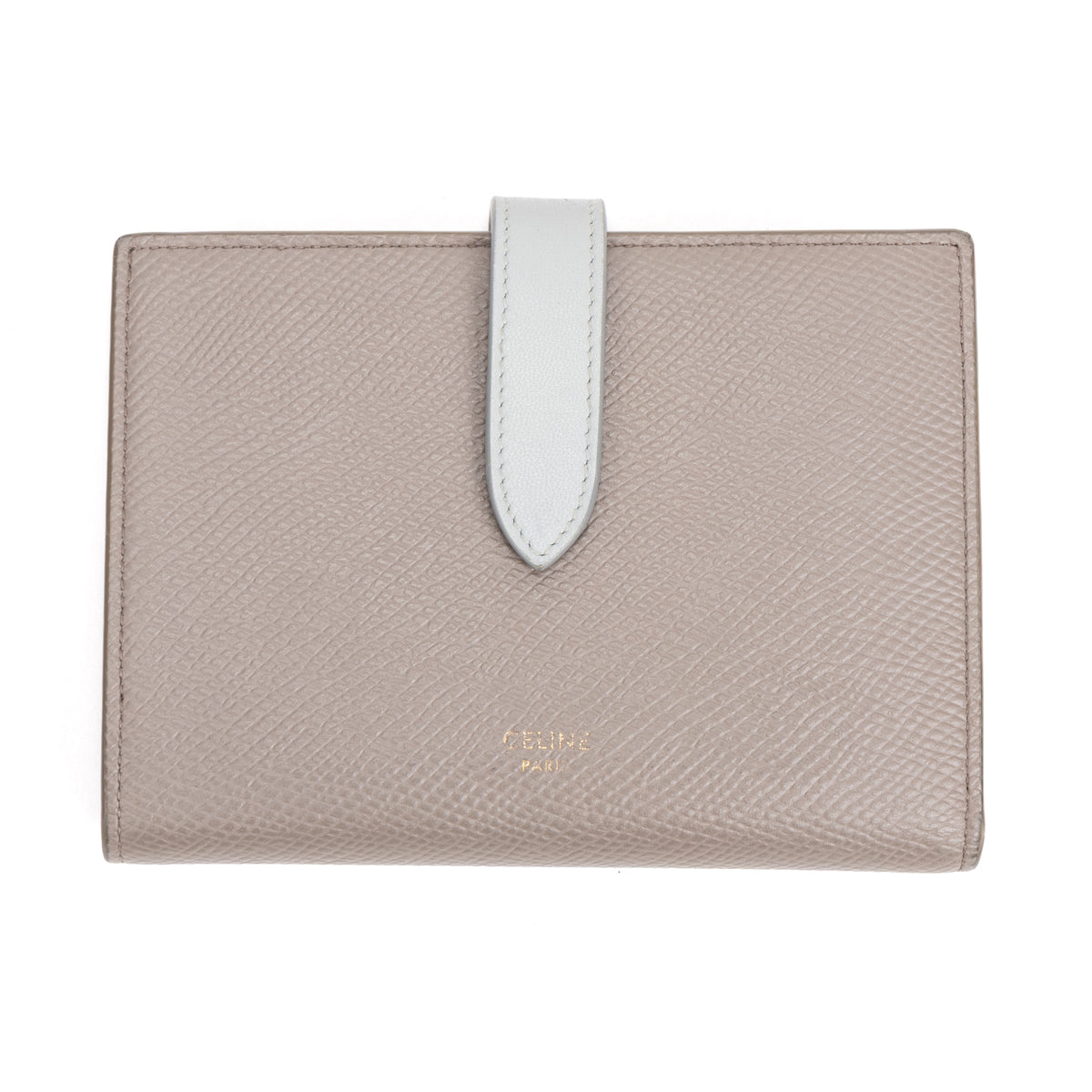 Medium Bicolor Strap Wallet