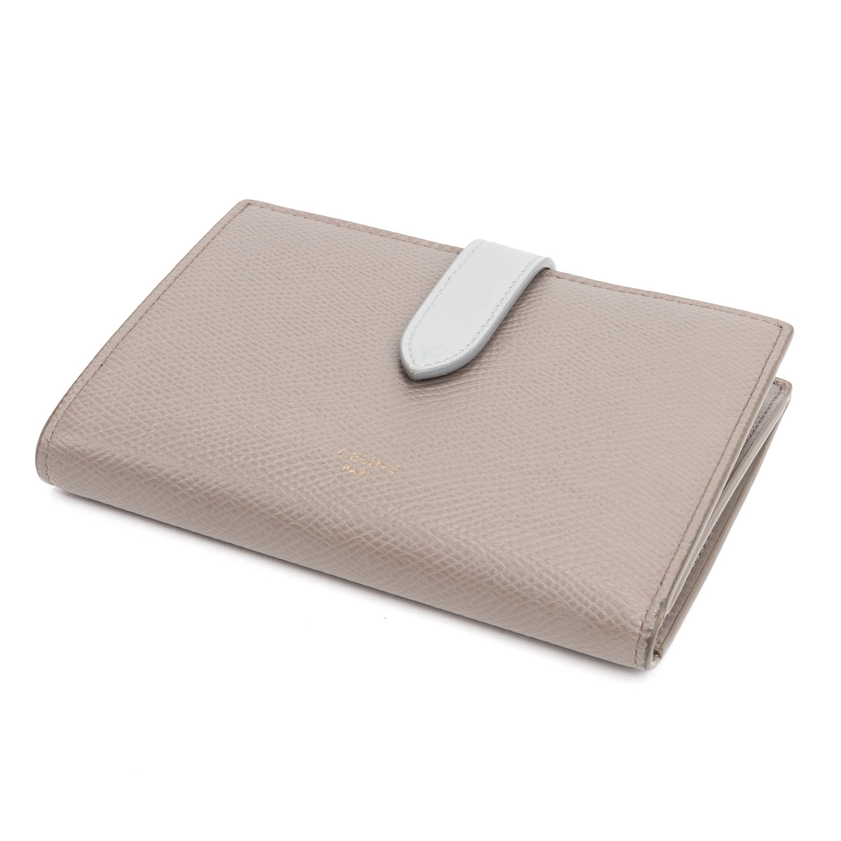 Medium Bicolor Strap Wallet