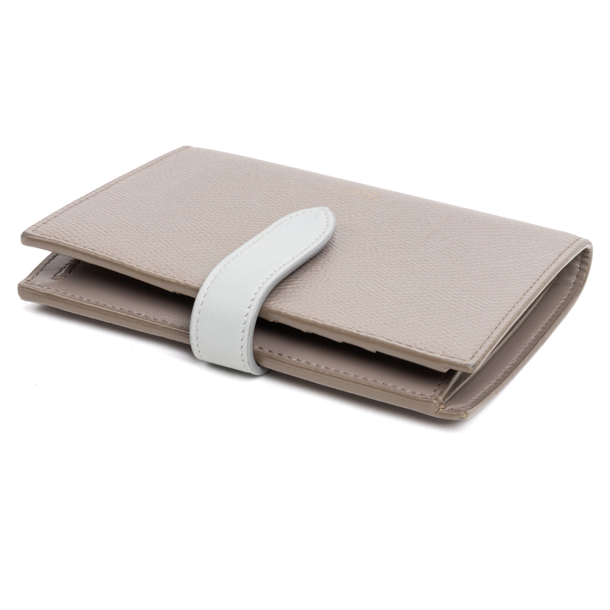 Medium Bicolor Strap Wallet
