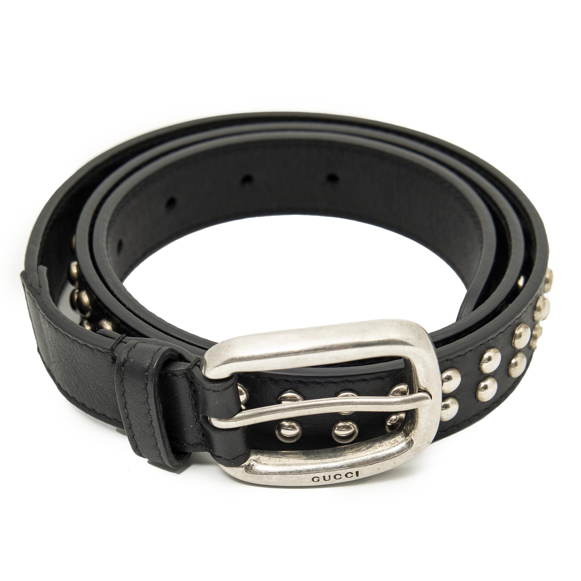 Studded Buckle Belt 85