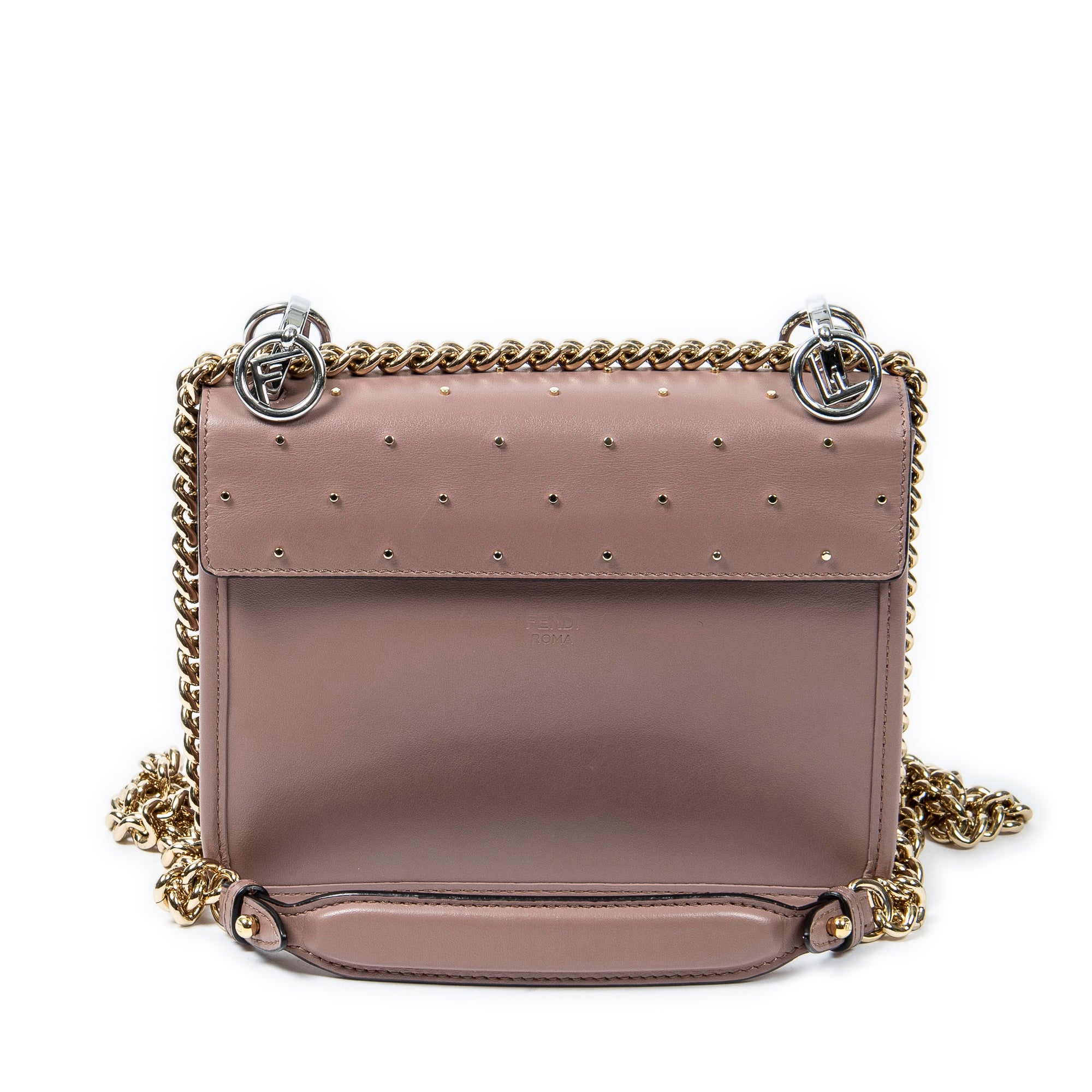 Mini Studded Kan I Logo Crossbody 
