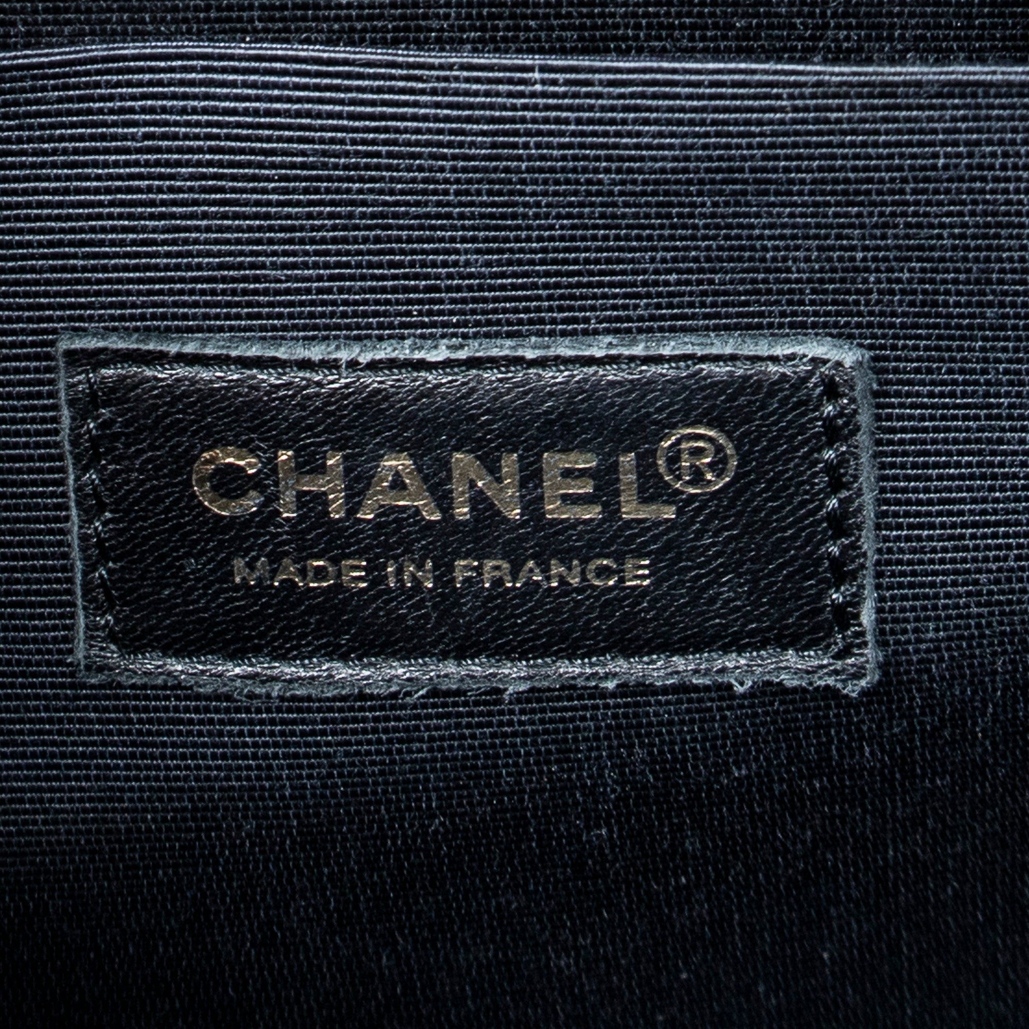 Rare Vintage Coco Mademoiselle Short Handle Print Tote 