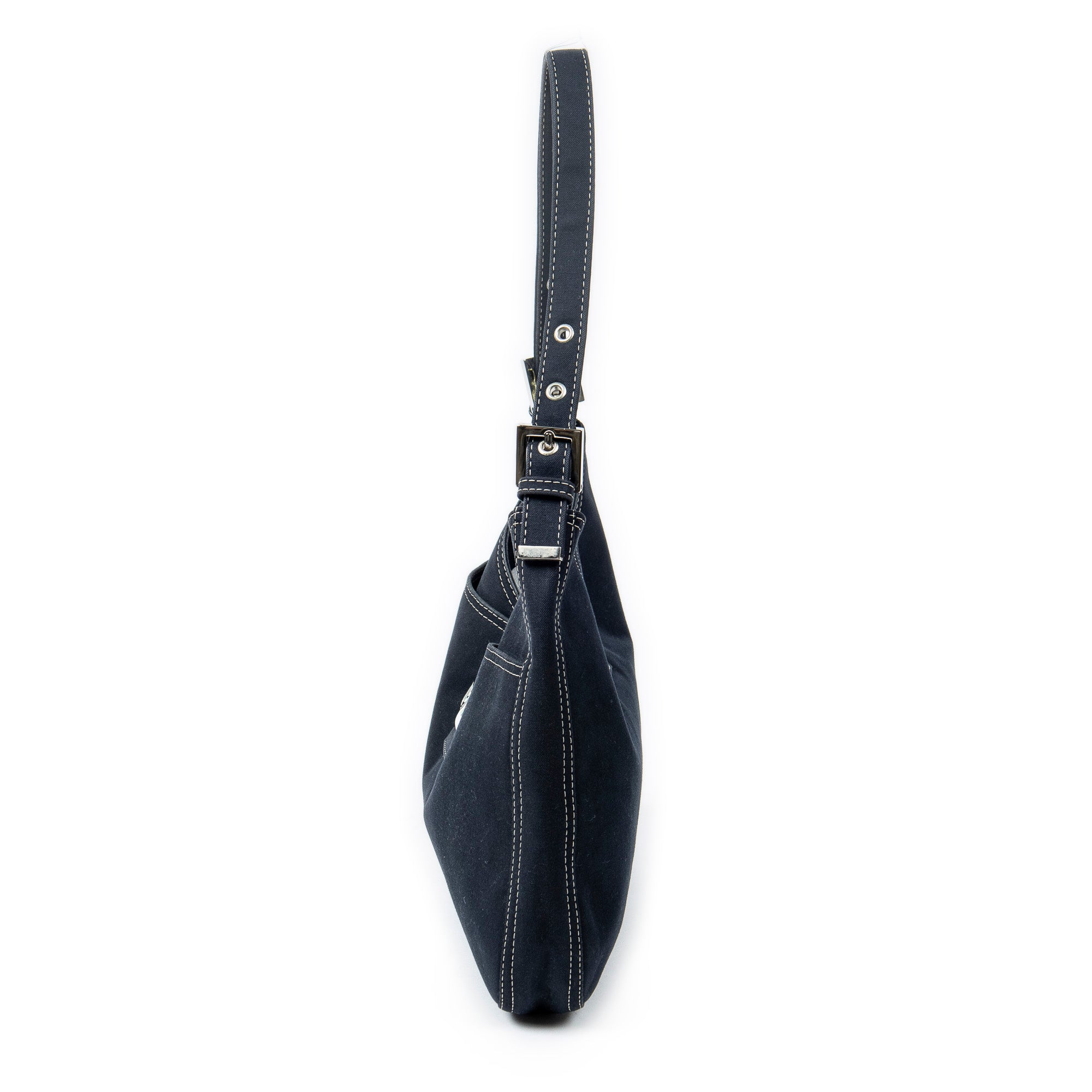 Denim Shoulder Hobo 