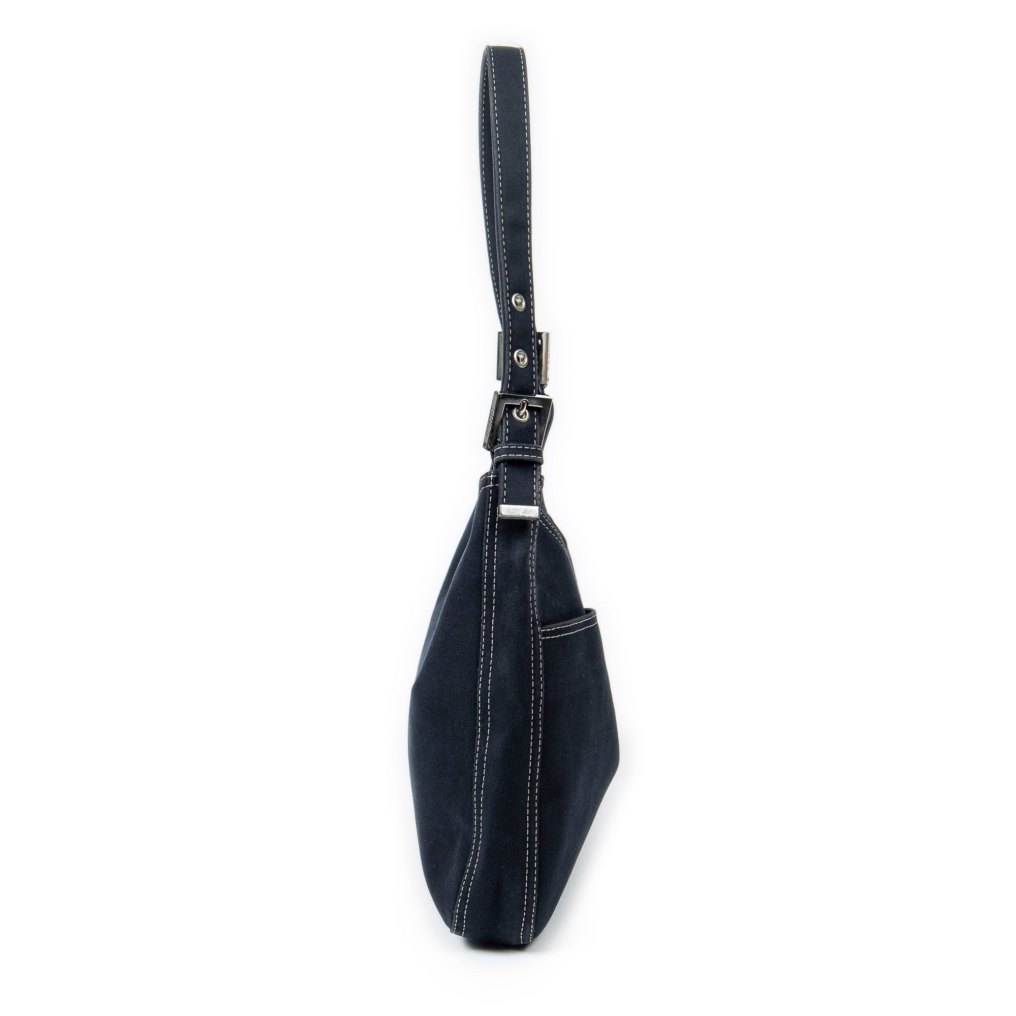 Denim Shoulder Hobo 