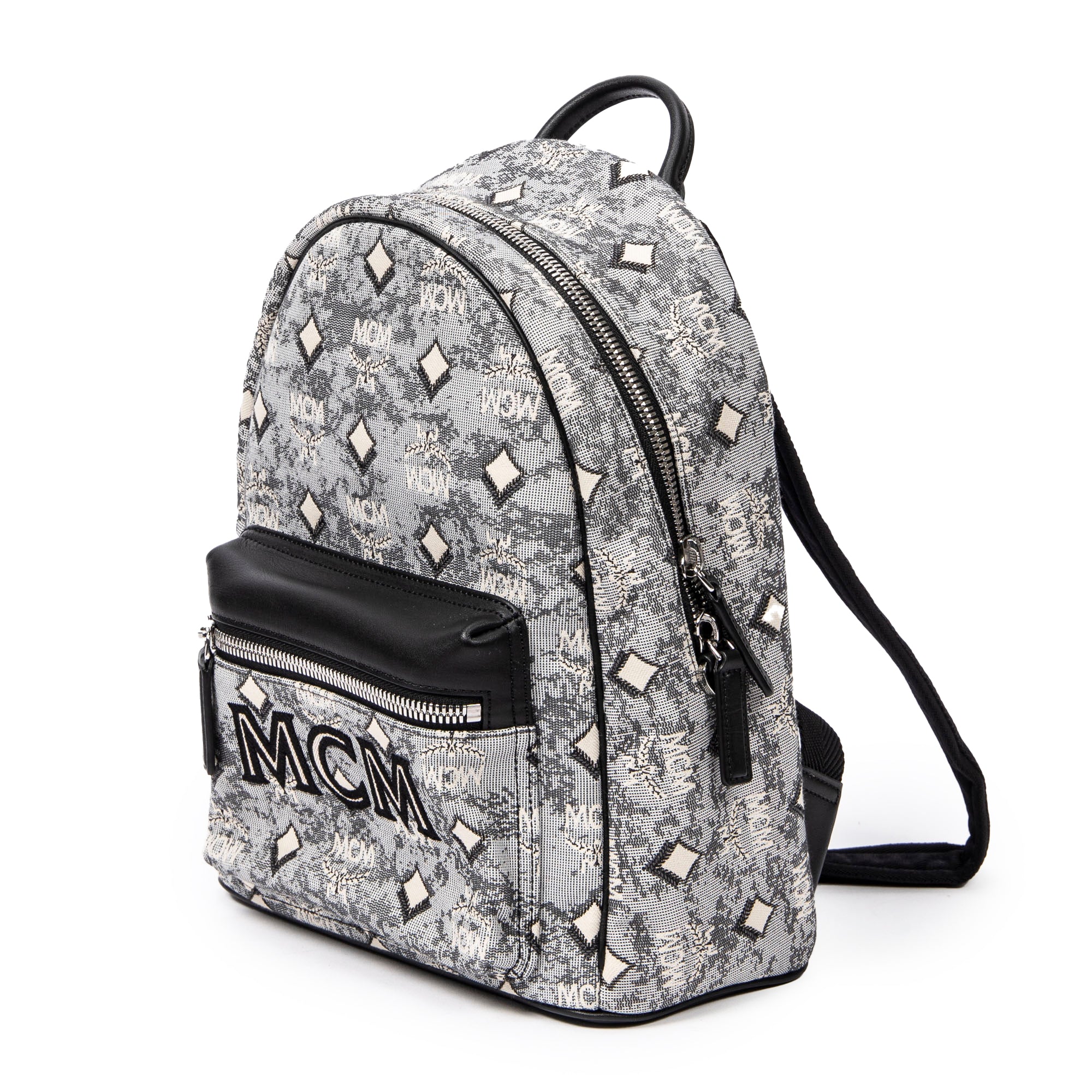Small Vintage Jacquard Backpack 