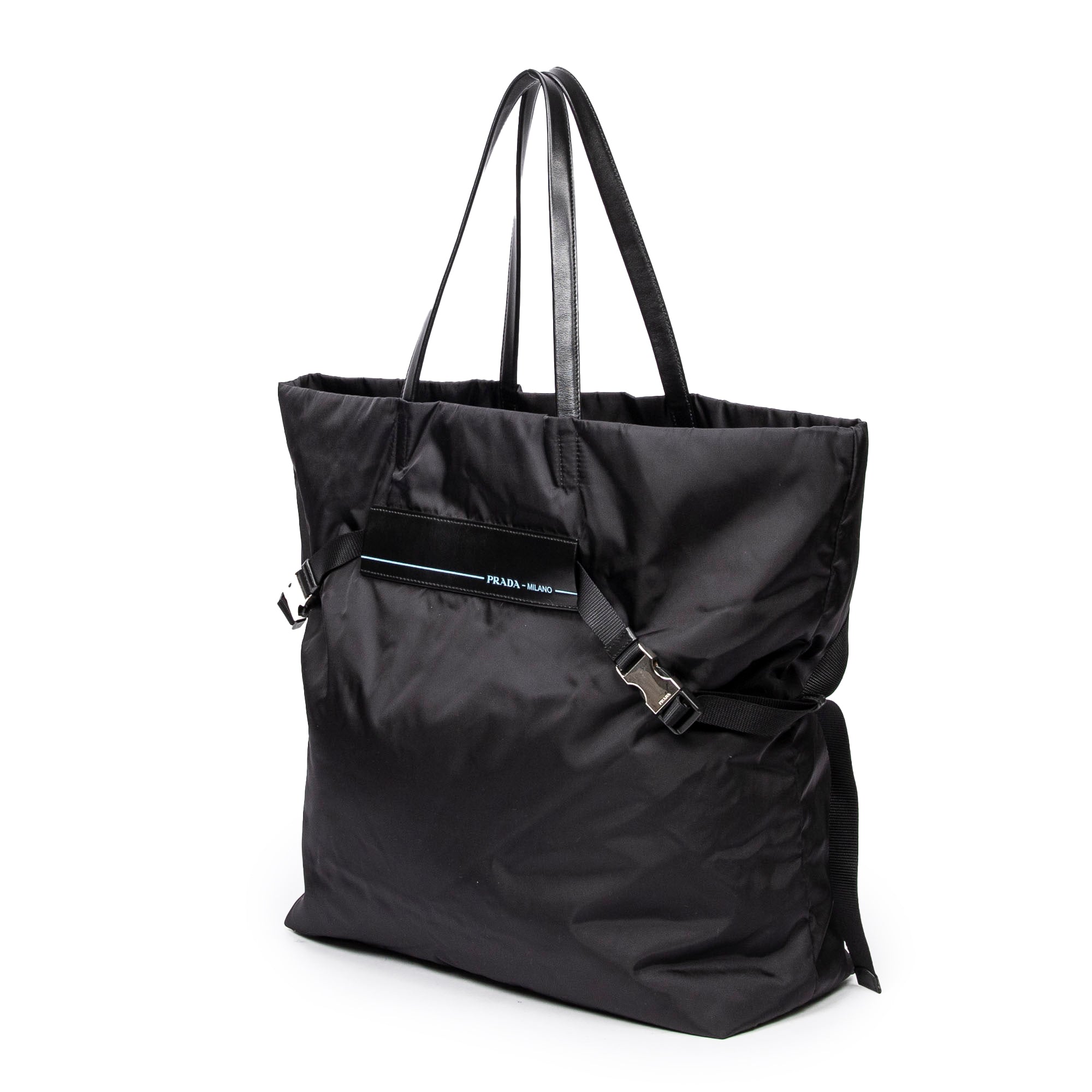 Large Belted Logo Tote 