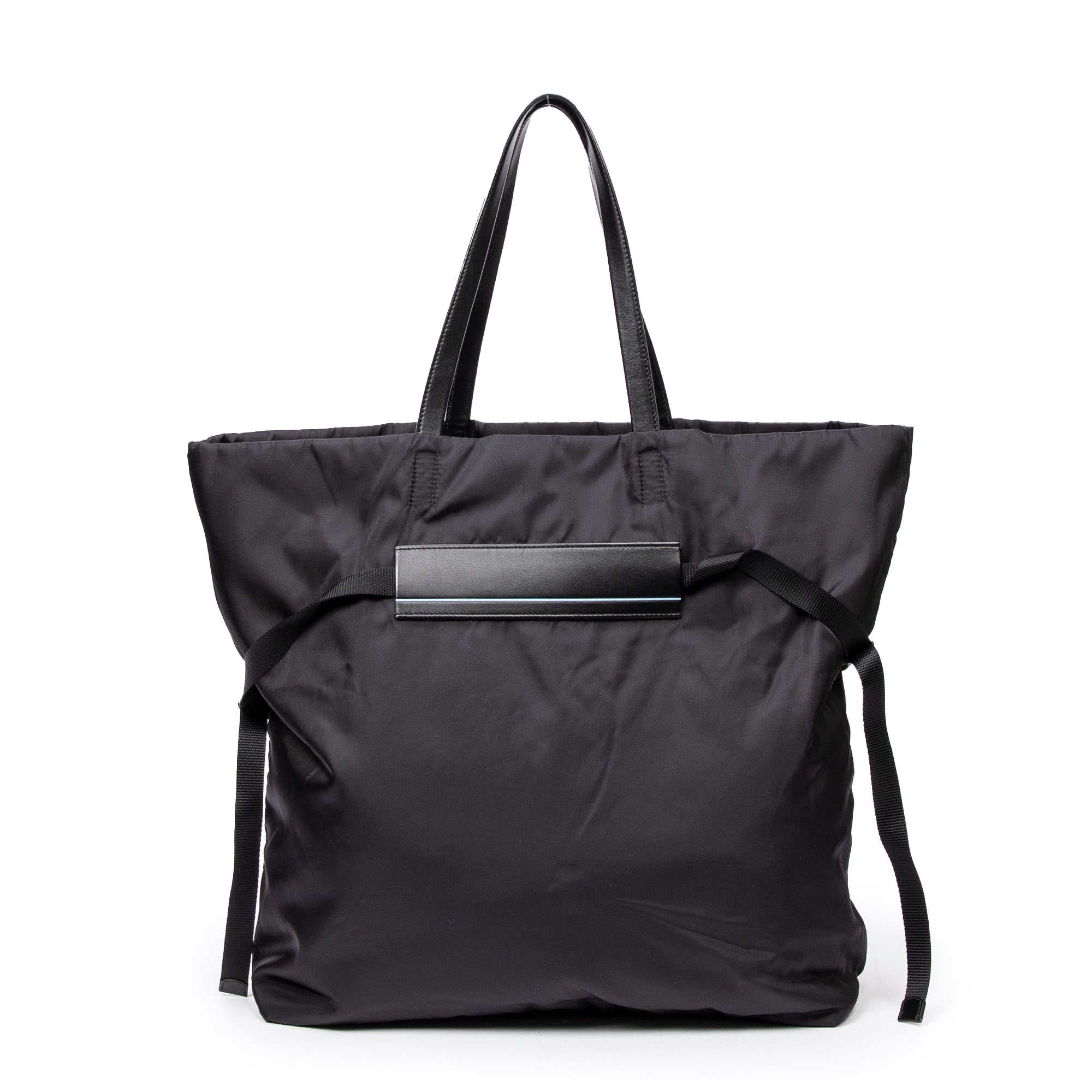 Large Belted Logo Tote 