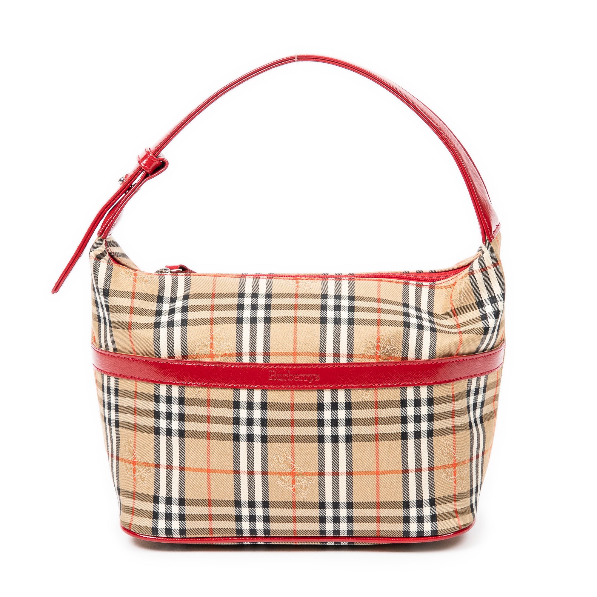 Burberrys Front Pocket Hobo 