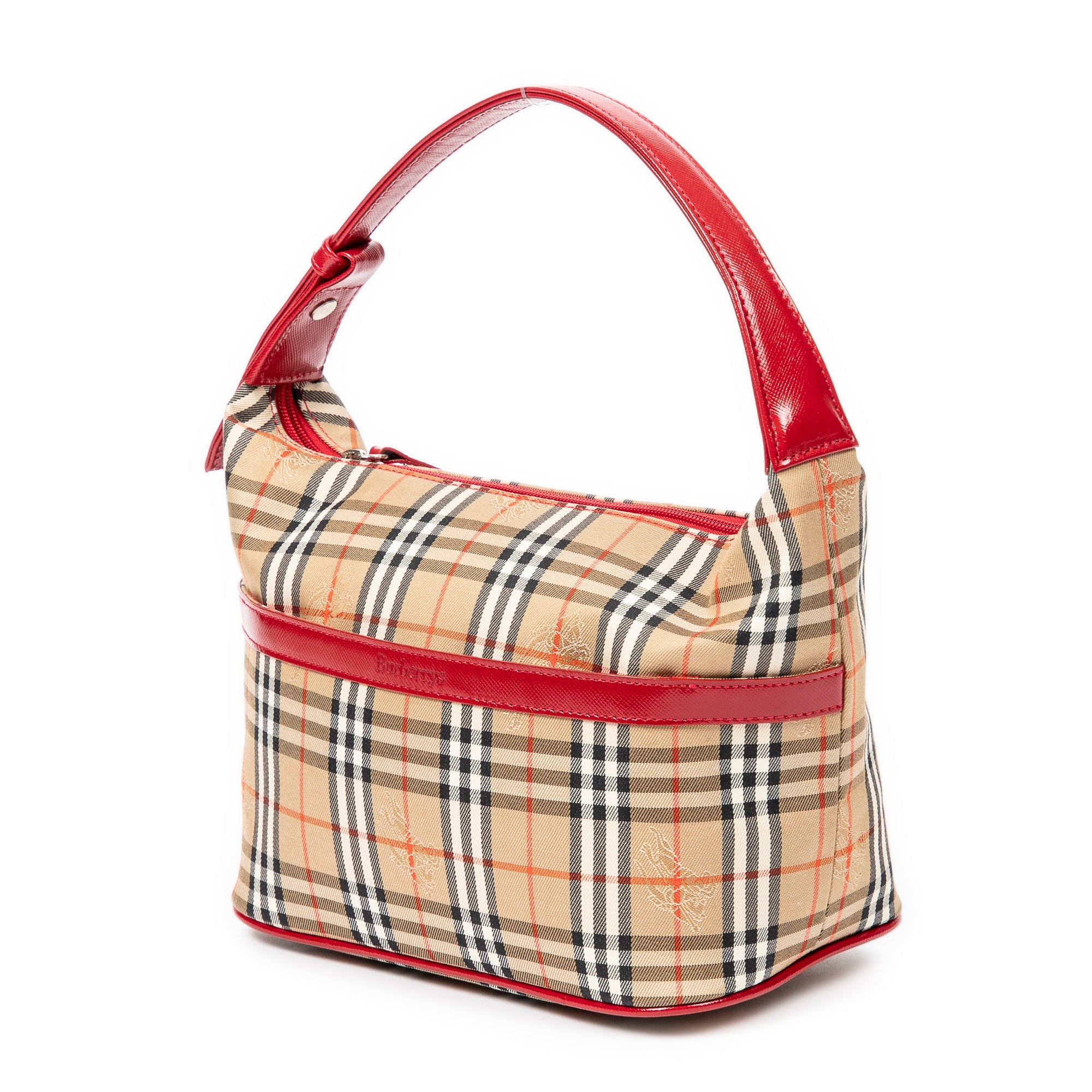 Burberrys Front Pocket Hobo 