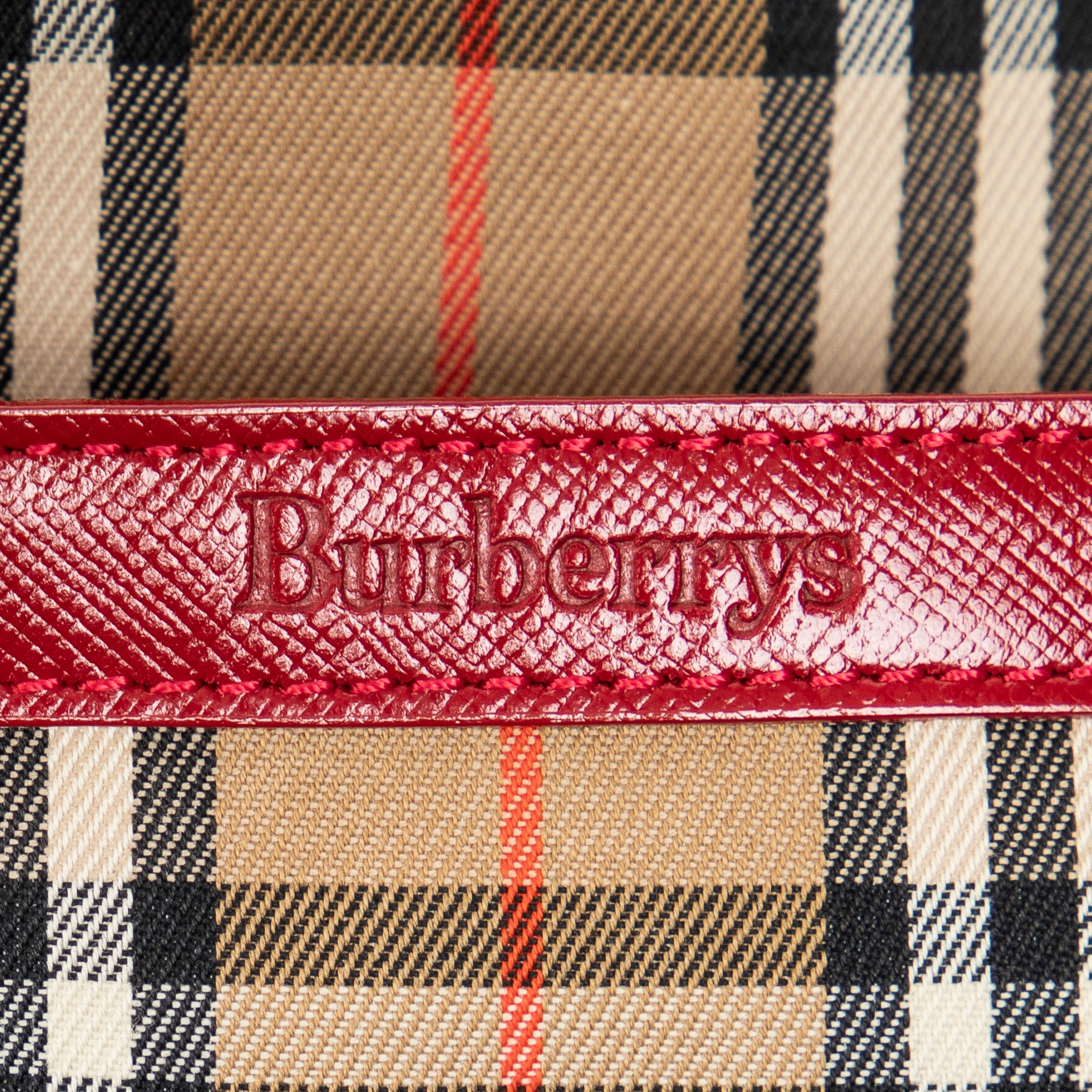 Burberrys Front Pocket Hobo 