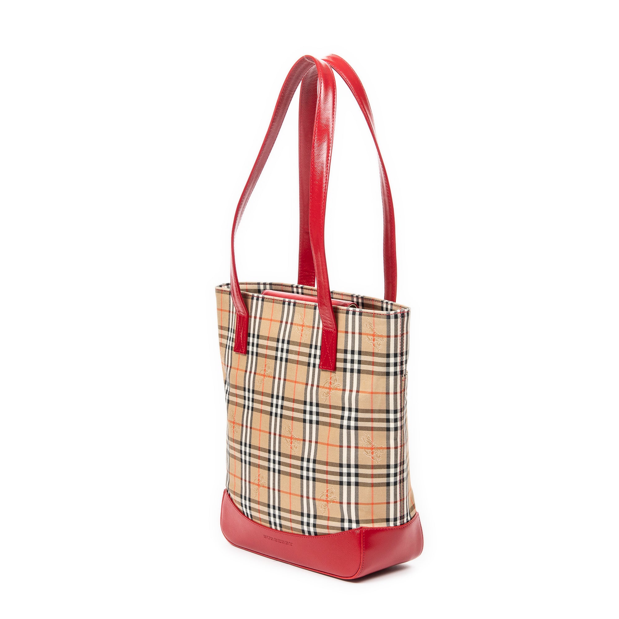 Vertical Slip Pocket Tote 