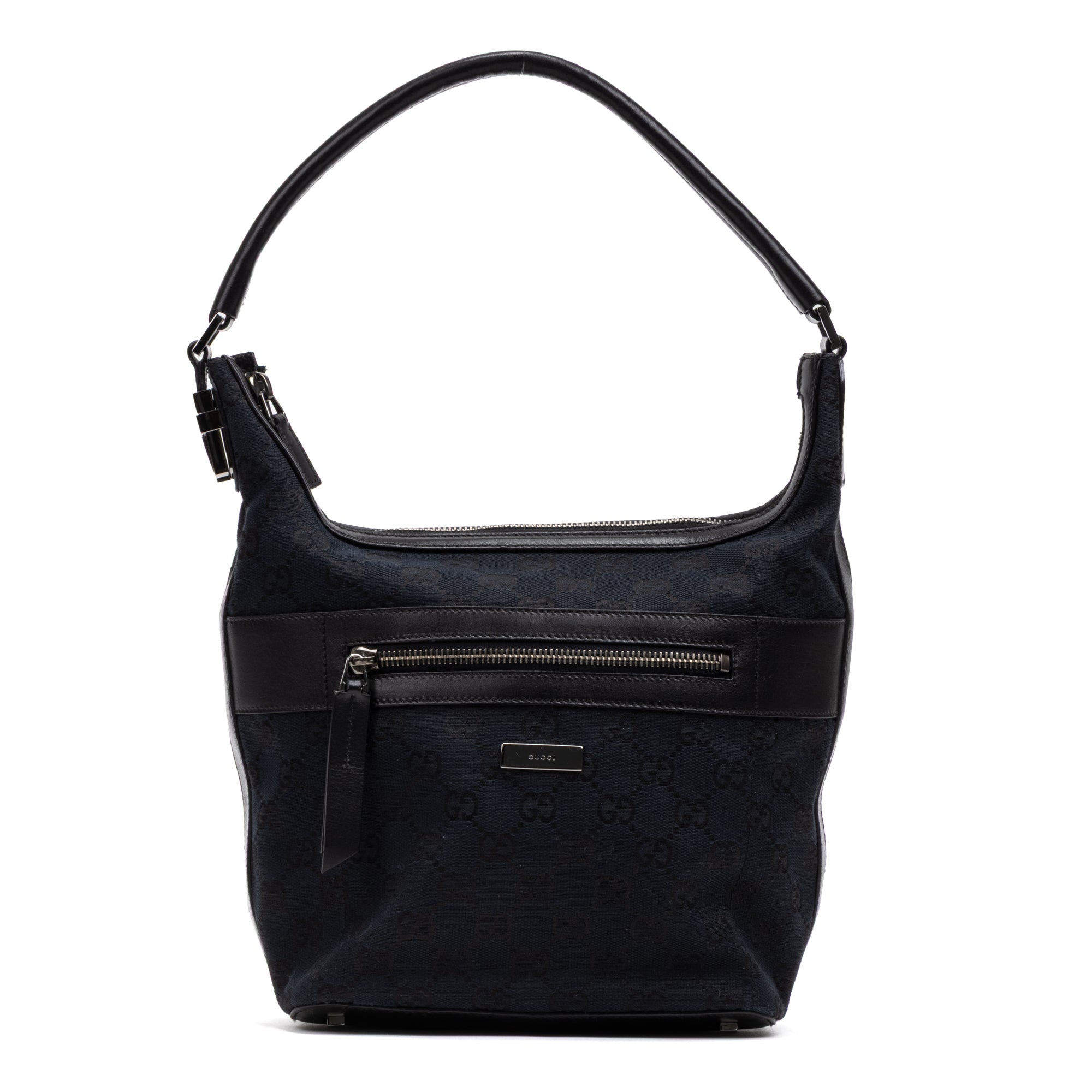 Front Pocket Zip Hobo 
