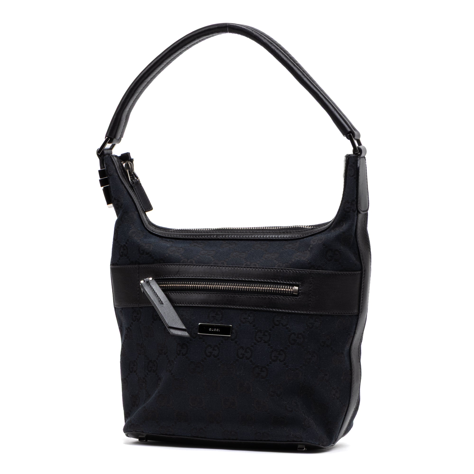 Front Pocket Zip Hobo 