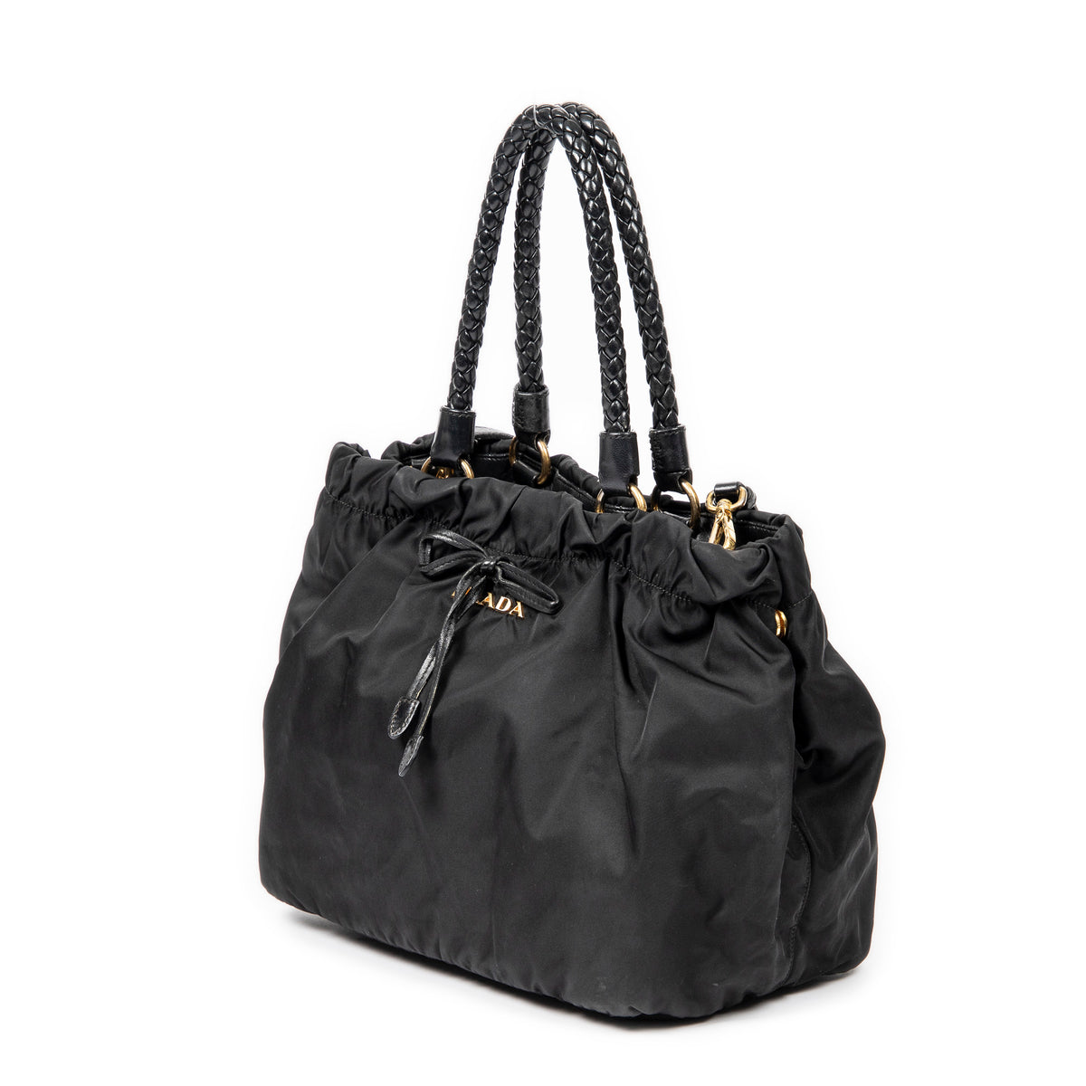Braided Bow Tote