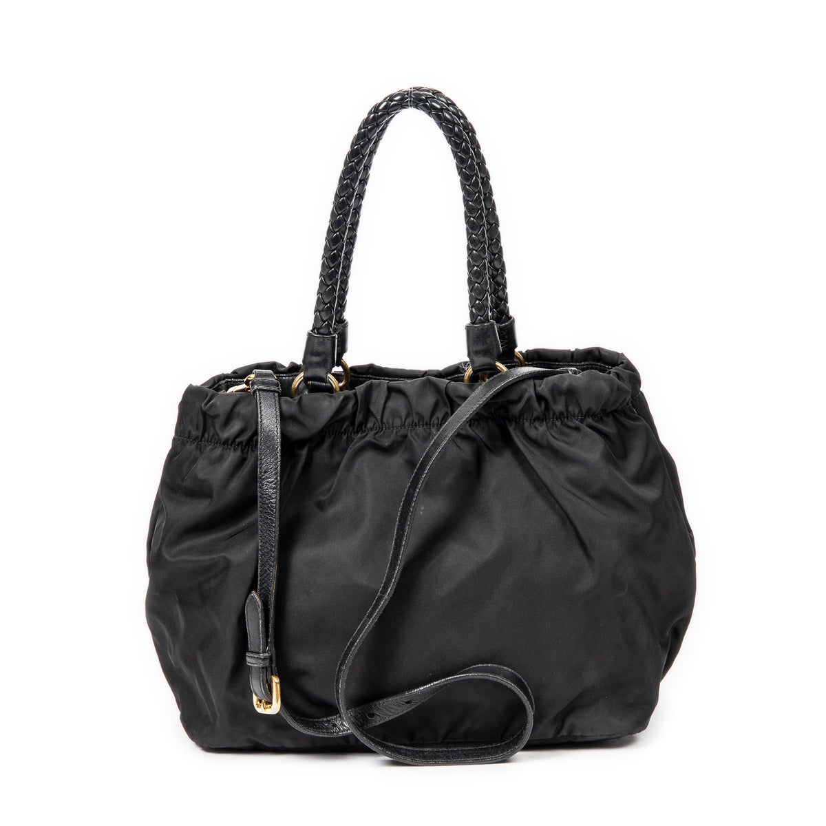Braided Bow Tote
