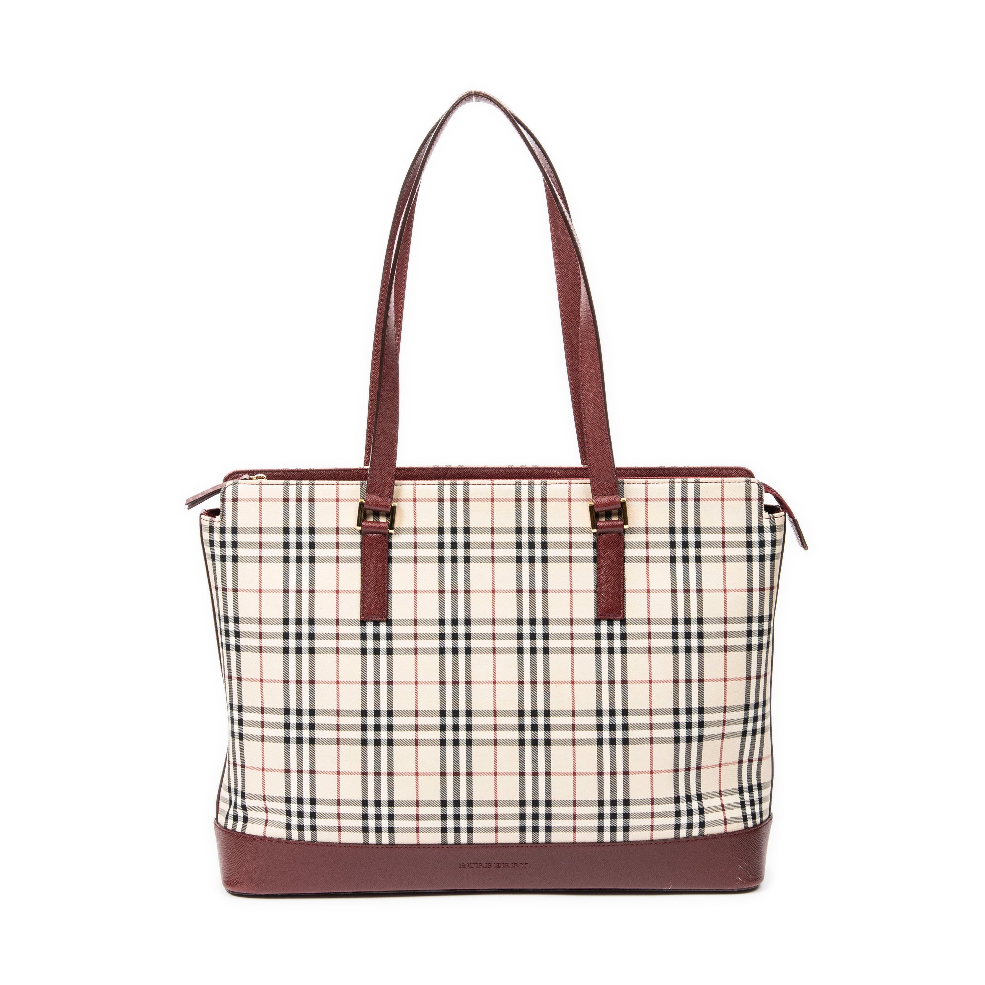 Large Zip Shopping Tote 