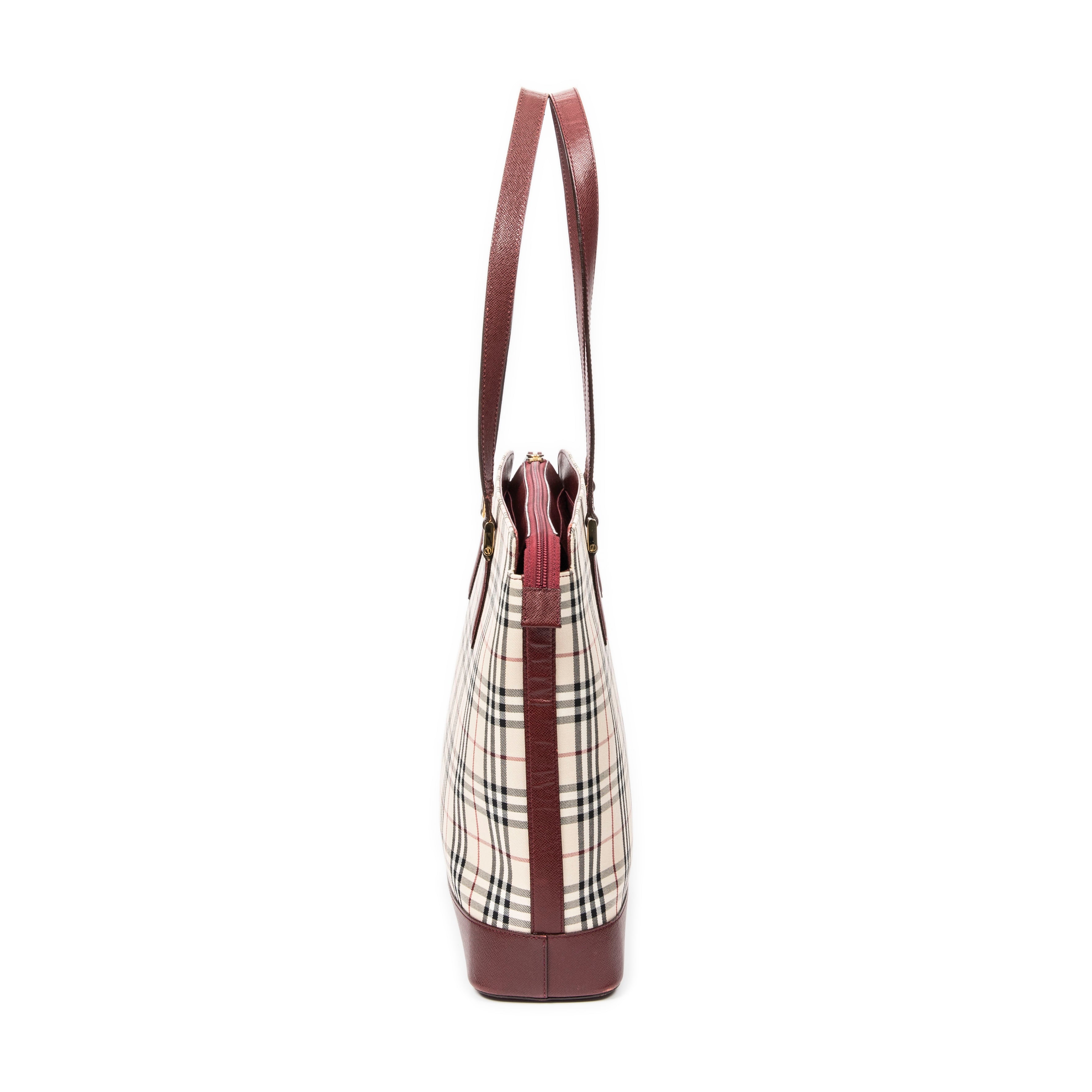 Large Zip Shopping Tote 